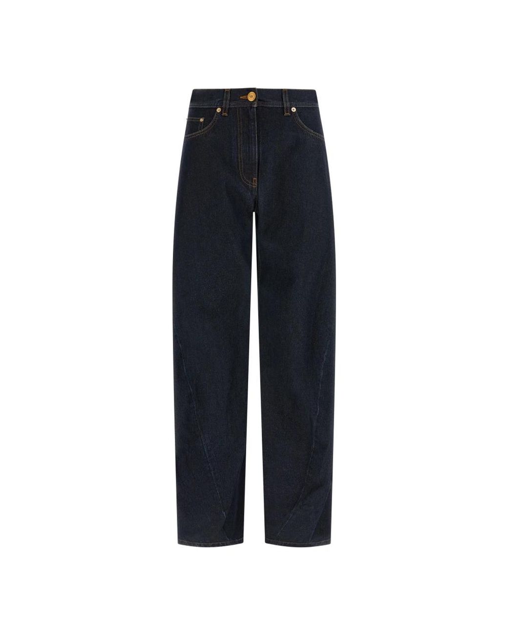 Versace Blue Loose Fit Jeans