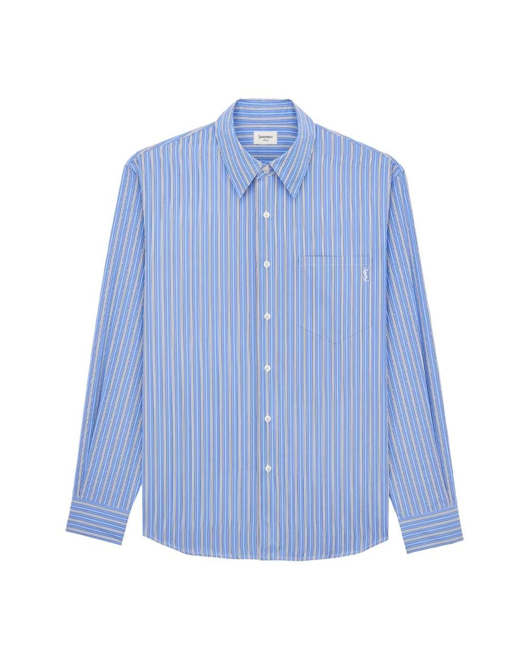 Saint Laurent Blue Formal Shirts for men