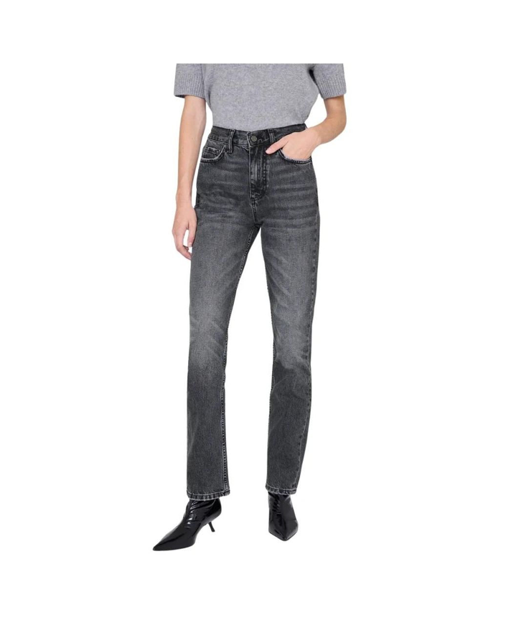 Anine Bing Blue Slim-Fit Jeans