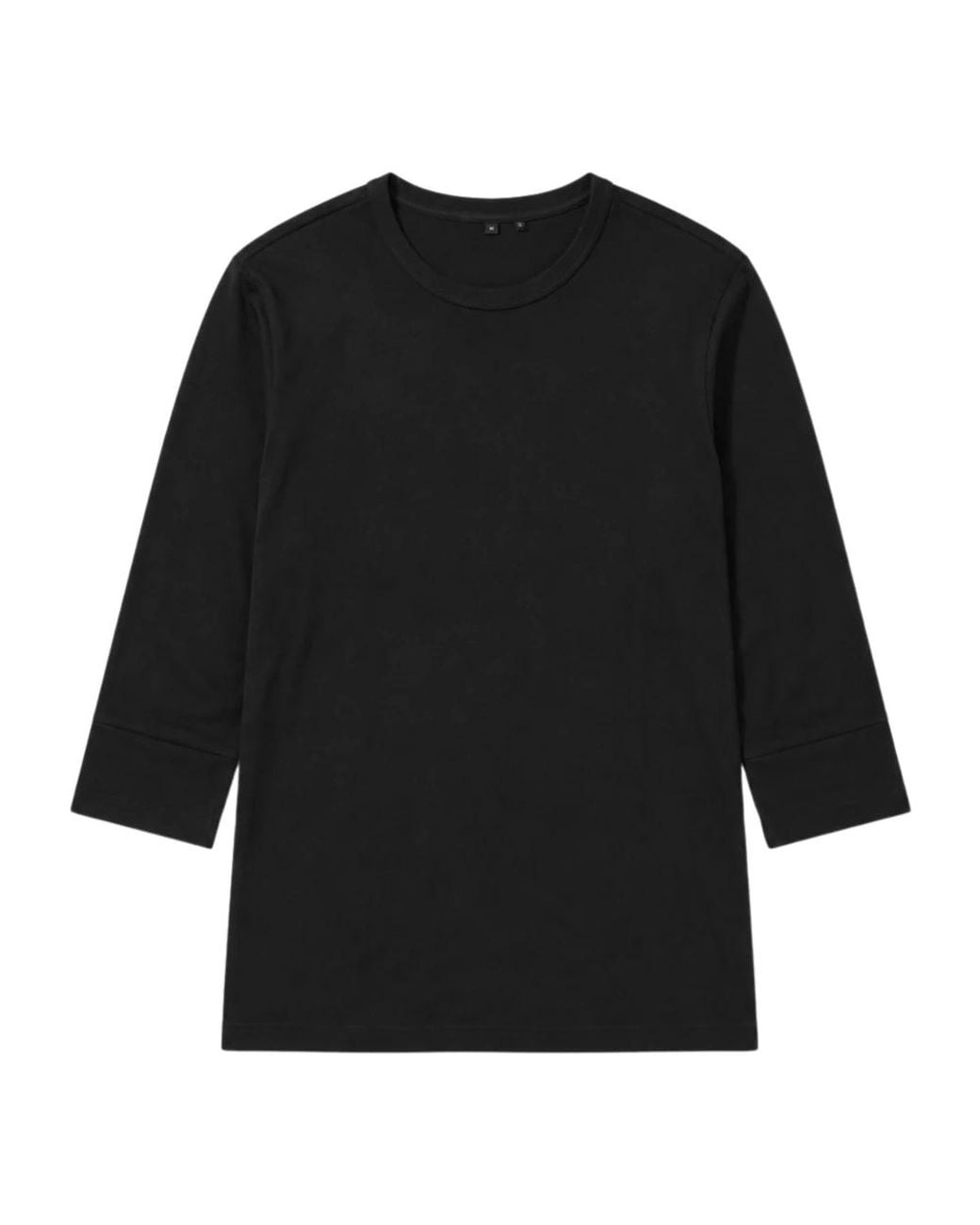 Thom Krom Black Long Sleeve T-Shirts for men