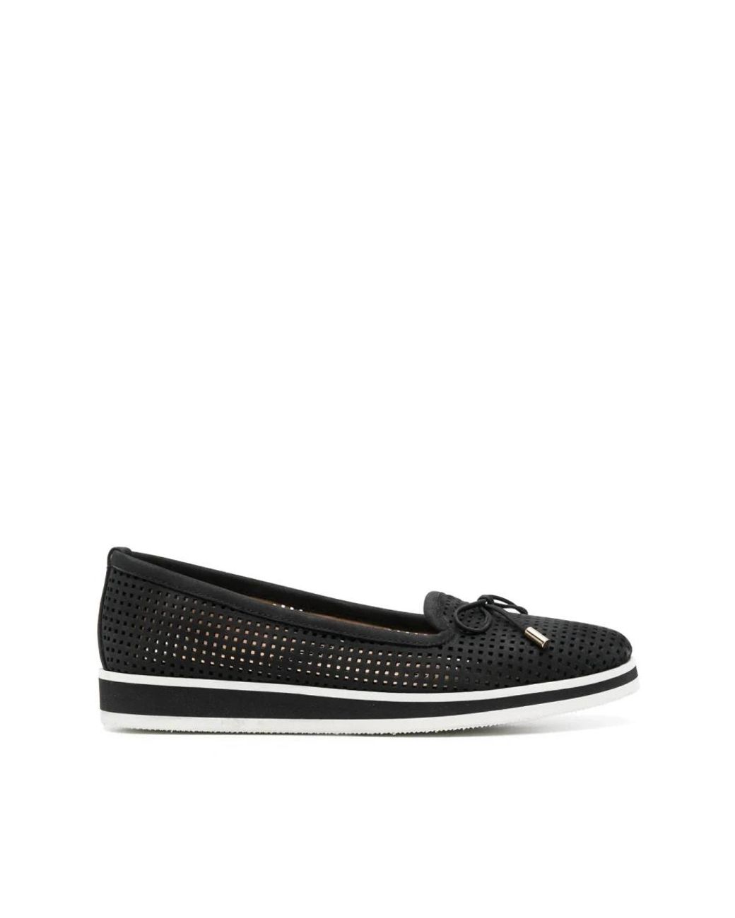 Baldinini Black Ballerina Shoes
