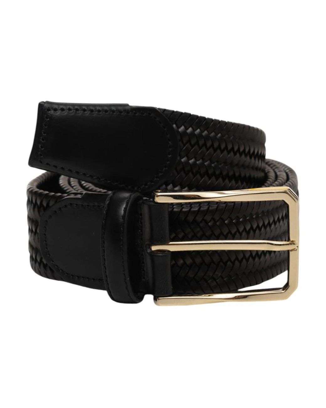 Canali Belts in het Black voor heren