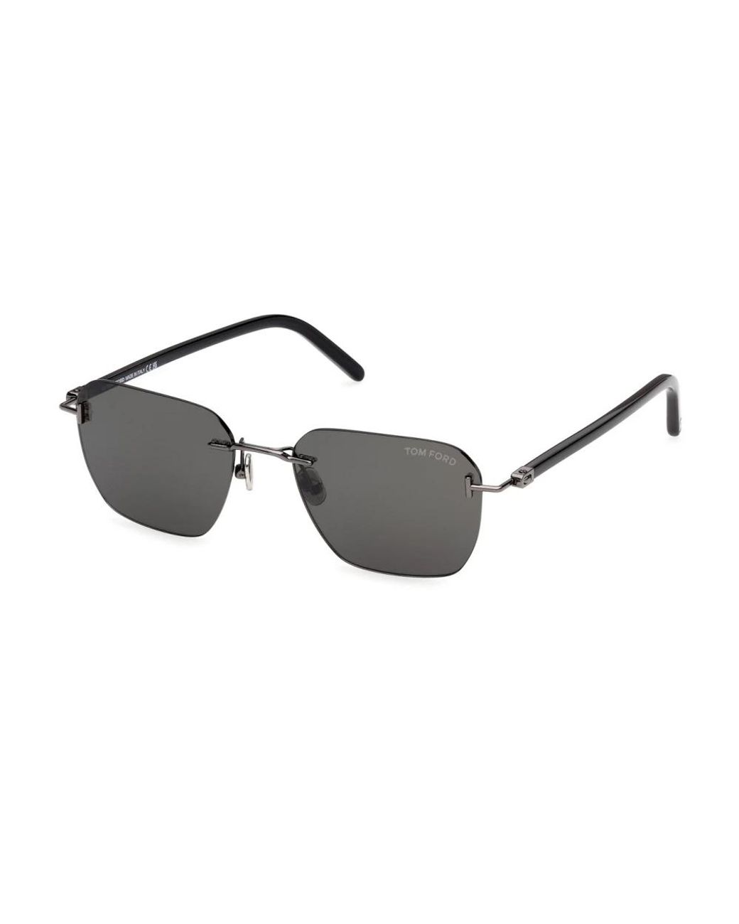 Tom Ford Carson-02 Zonnebril in het Metallic voor heren