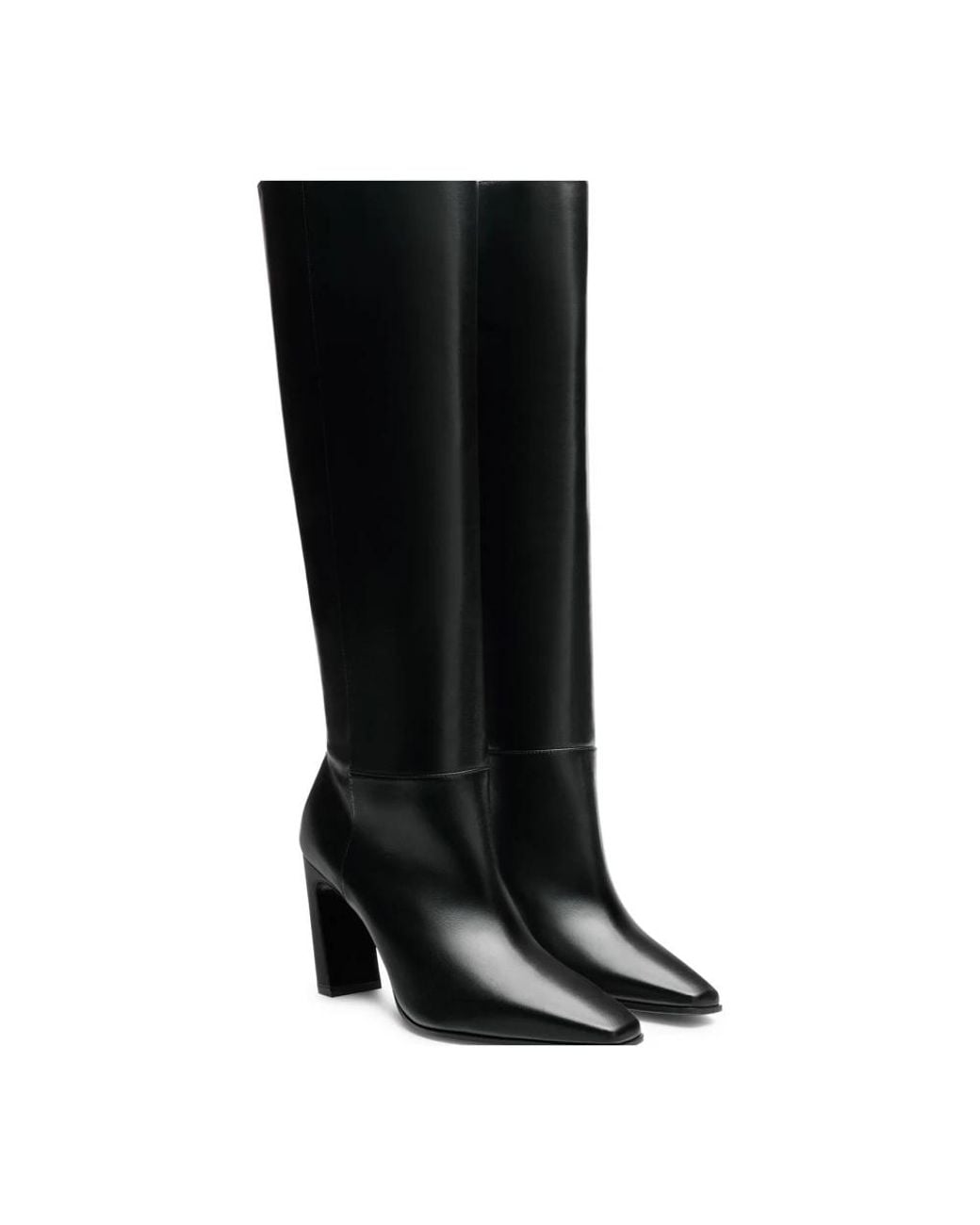 Stuart Weitzman Black Stassi Boot 85