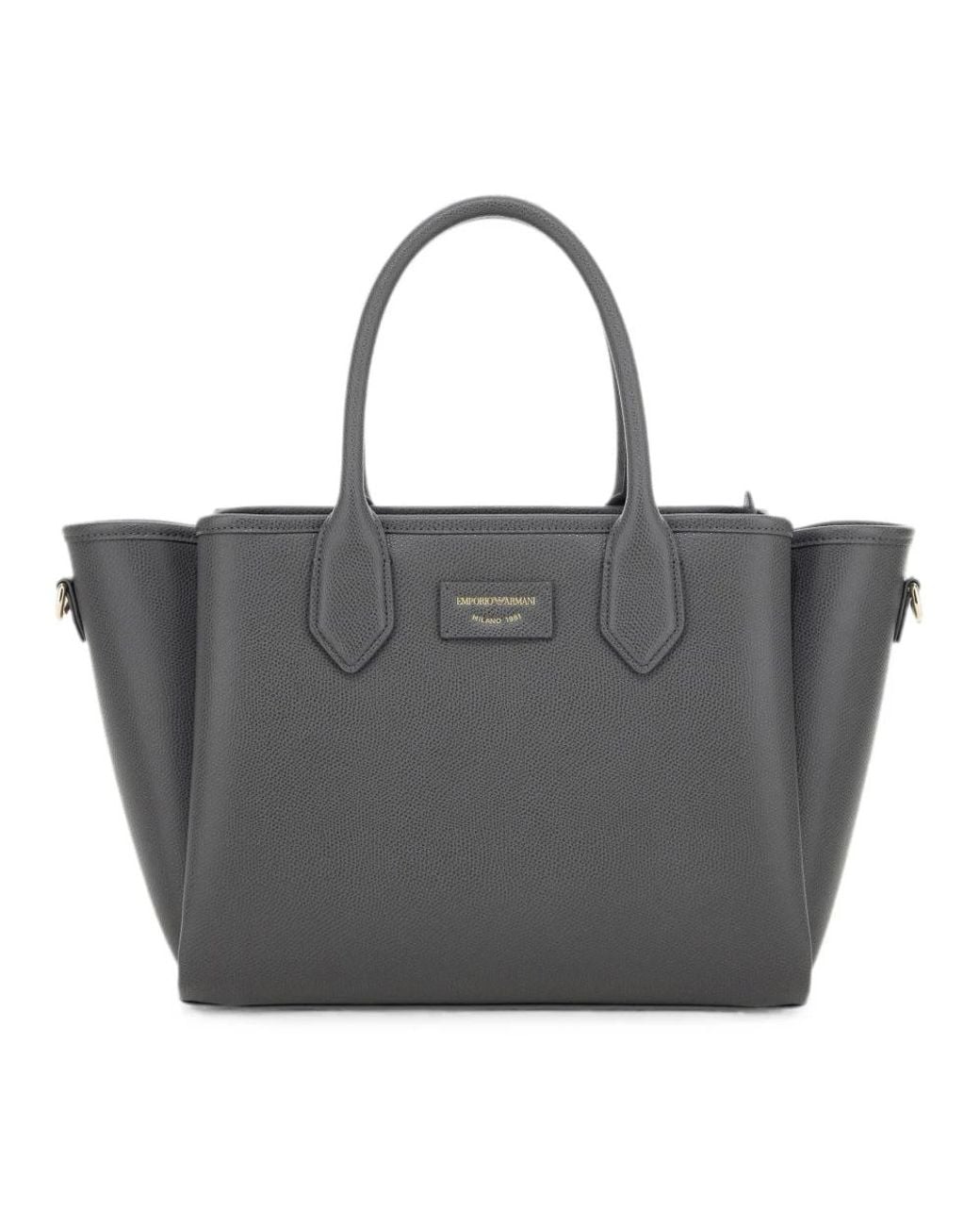 Emporio Armani Black Shopping Bags