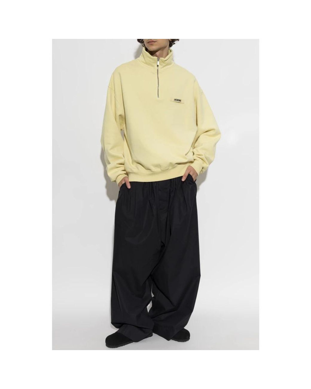 Jacquemus Yellow Zip-Throughs for men