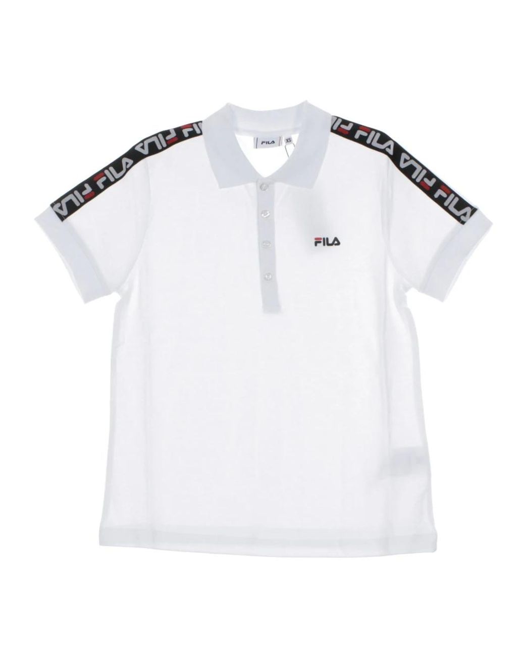 Fila Tops ,Wit ,Witte Polo Shirt in het White