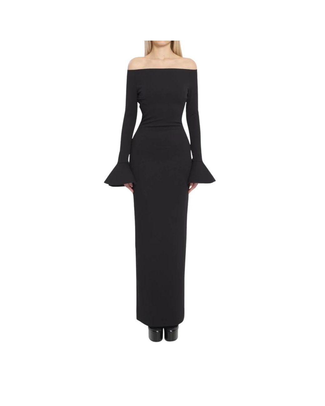 Solace London Black Maxi Dresses