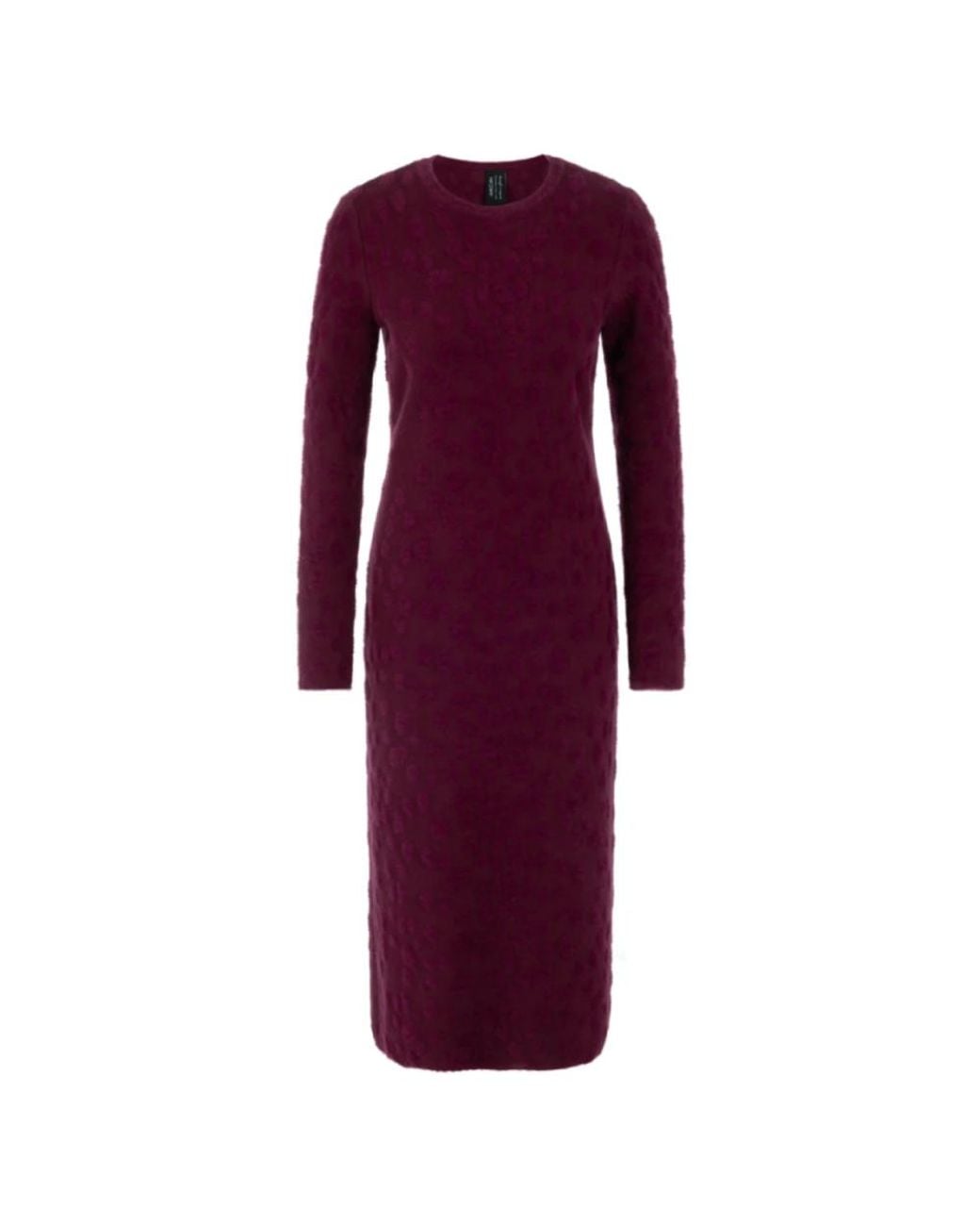 Marc Cain Purple Knitted Dresses