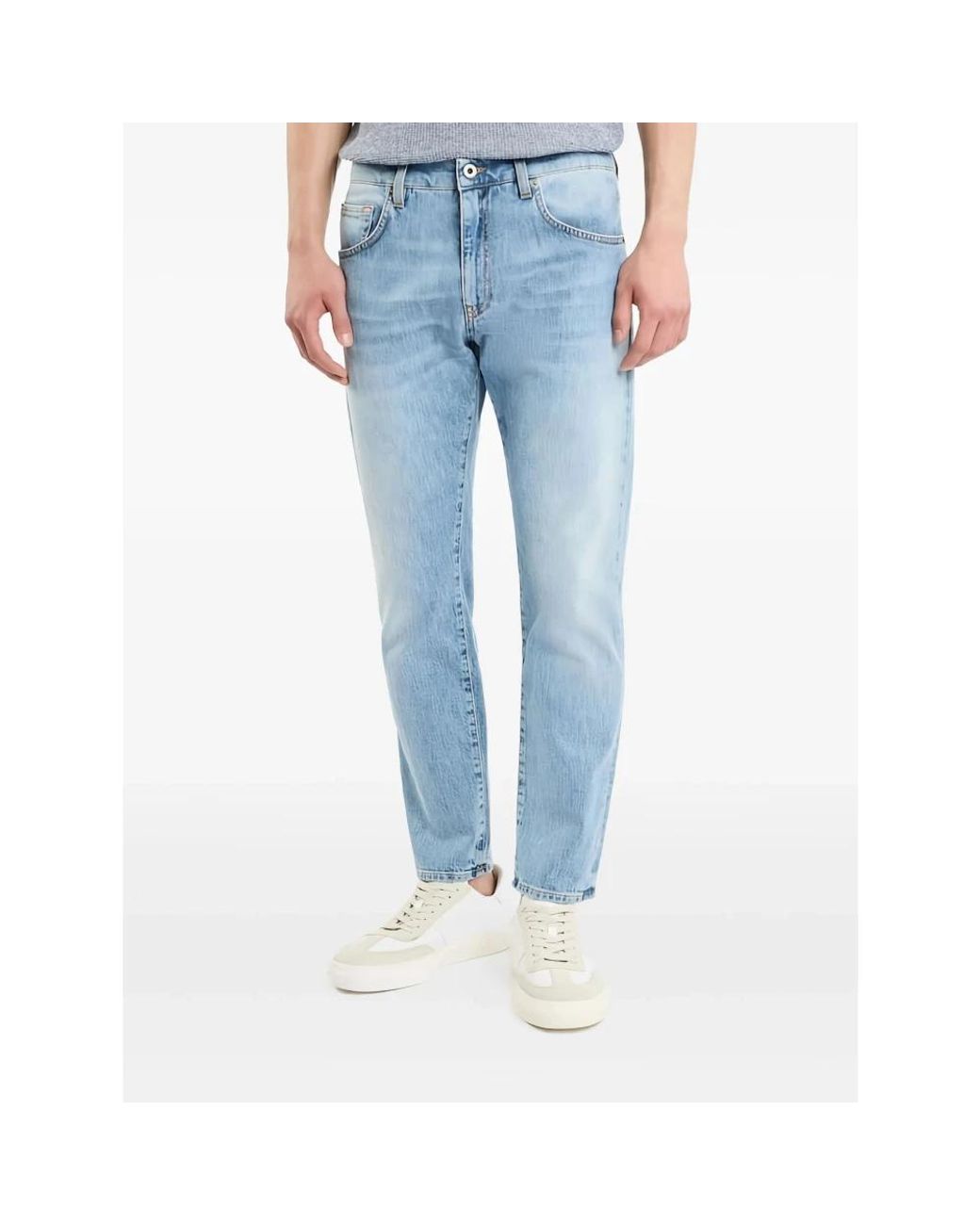 Fay Blue Slim Fit Jeans for men