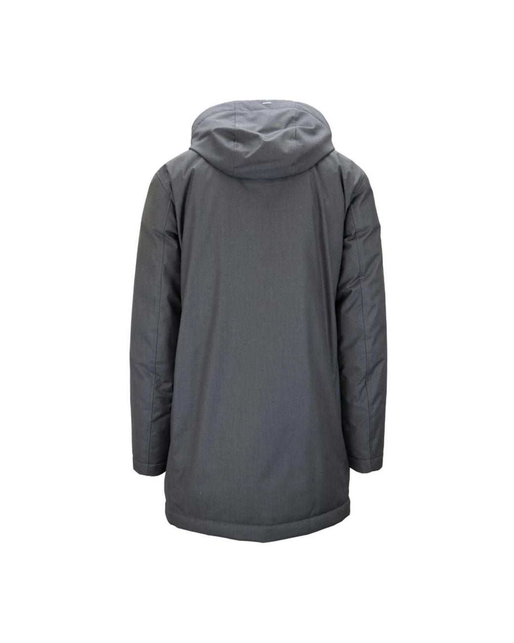Herno Gray Parkas for men