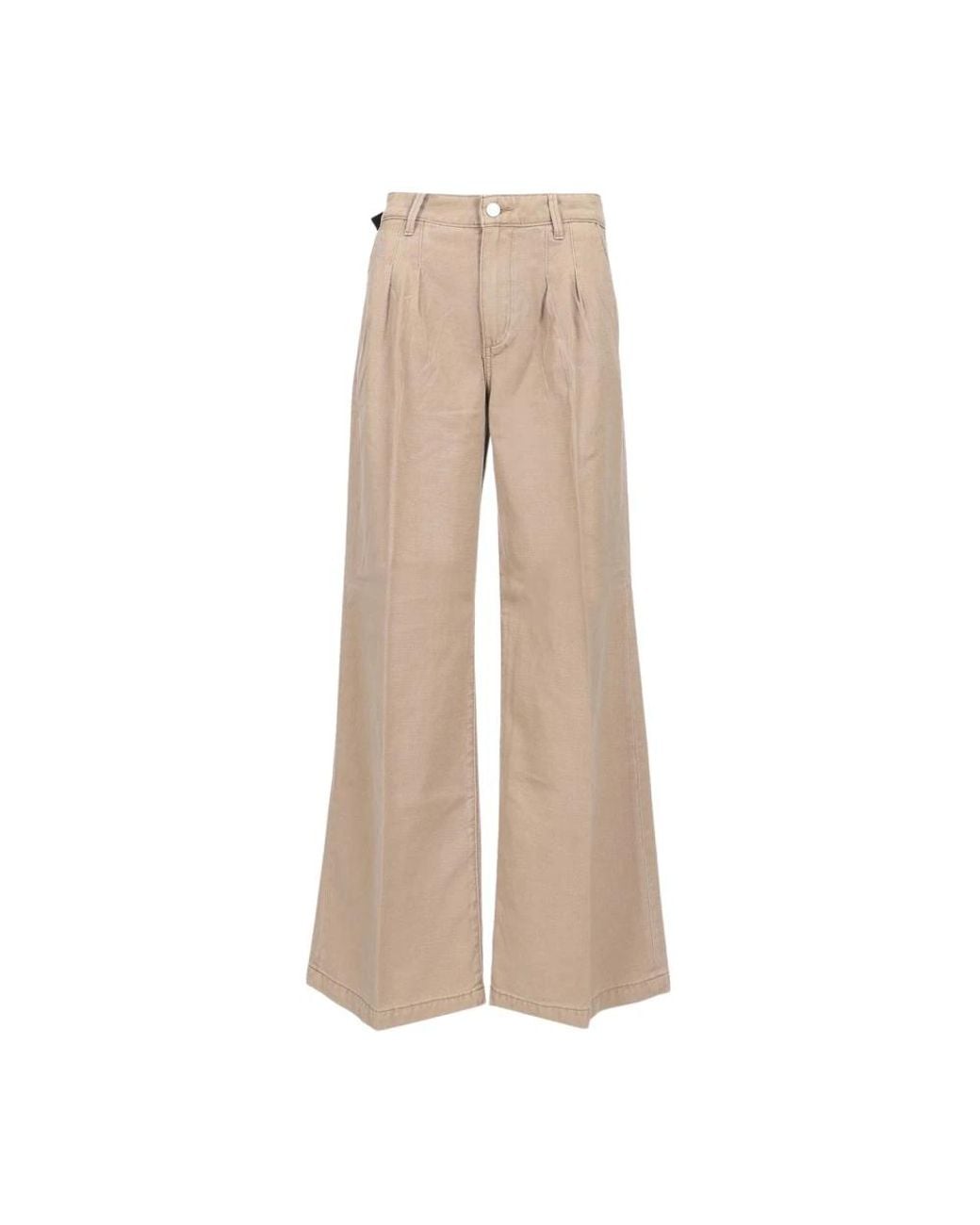 PAIGE Natural Wide Trousers