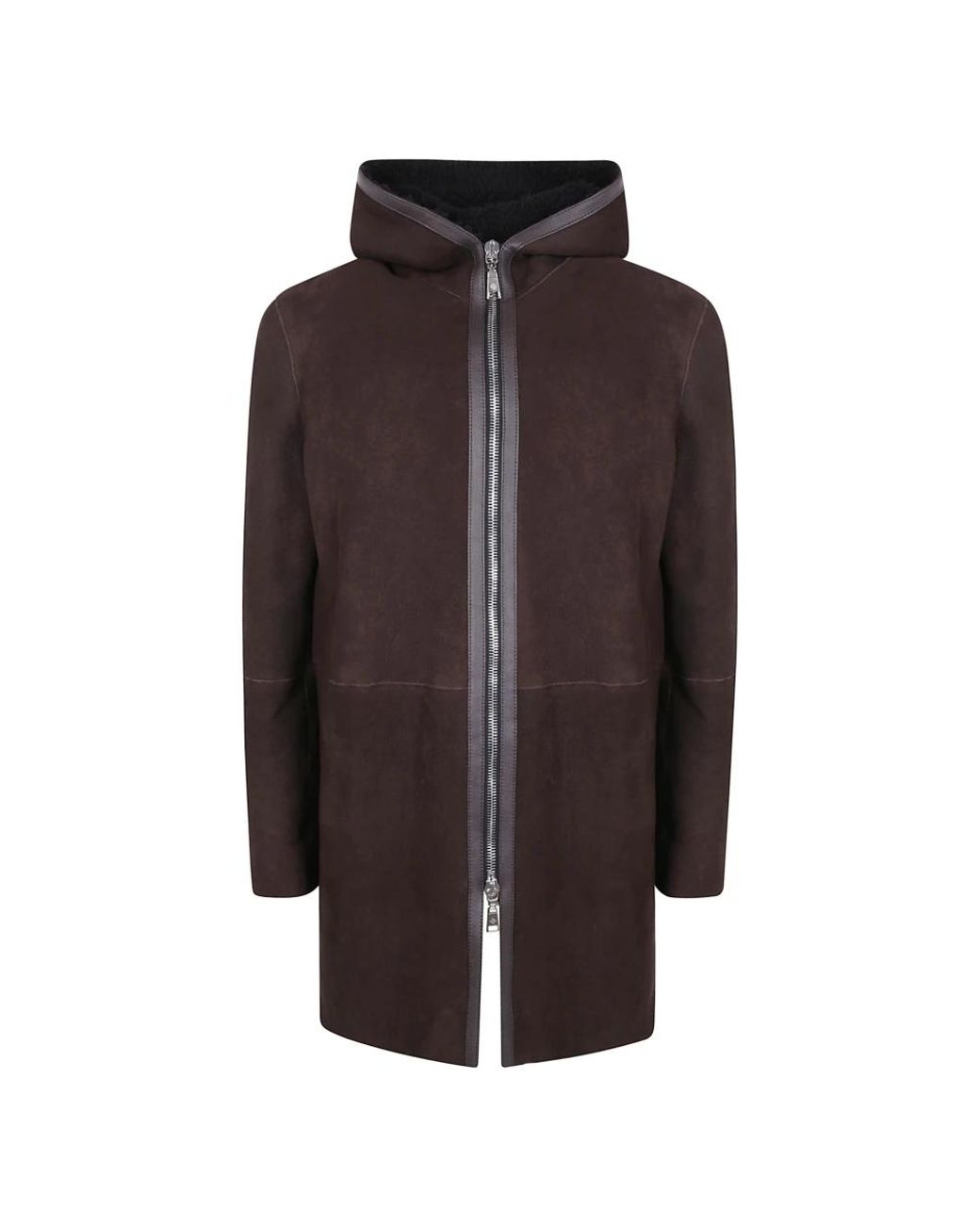 Tagliatore Brown Parkas for men