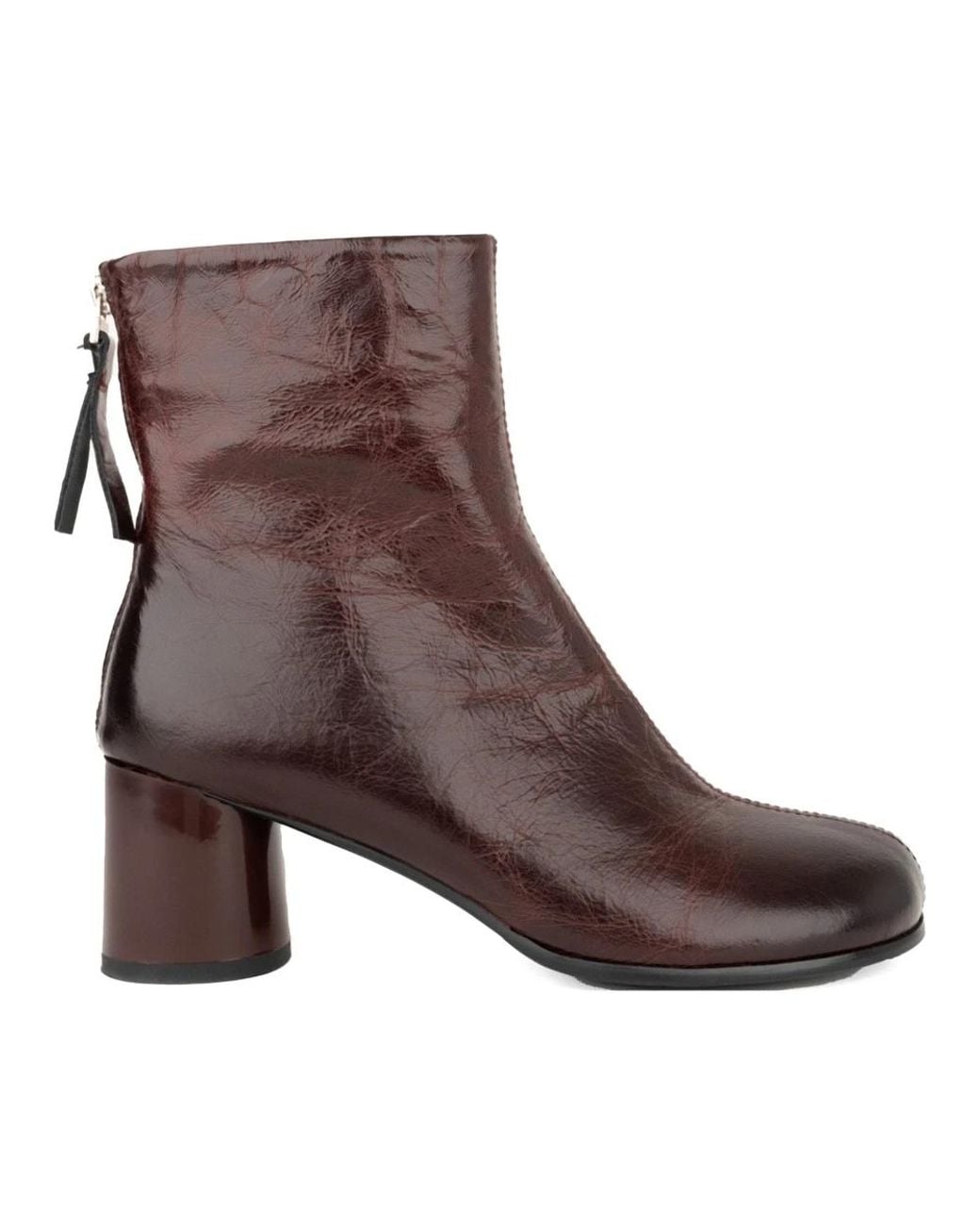 Linda Baumann Brown Heeled Boots
