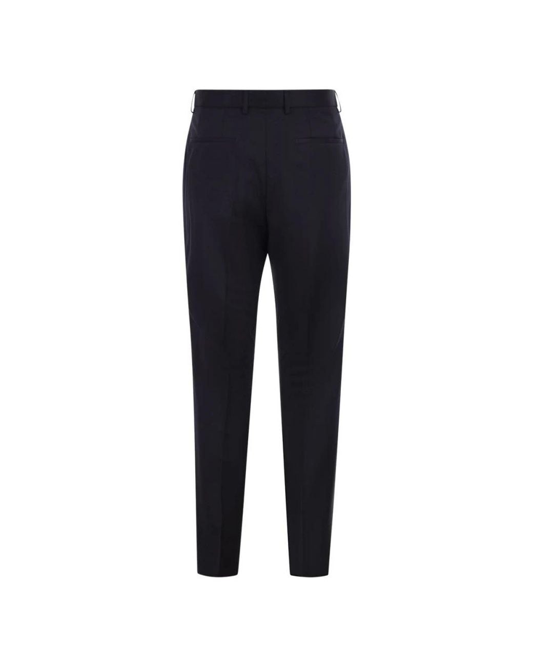 Boss Blue Suit Trousers for men