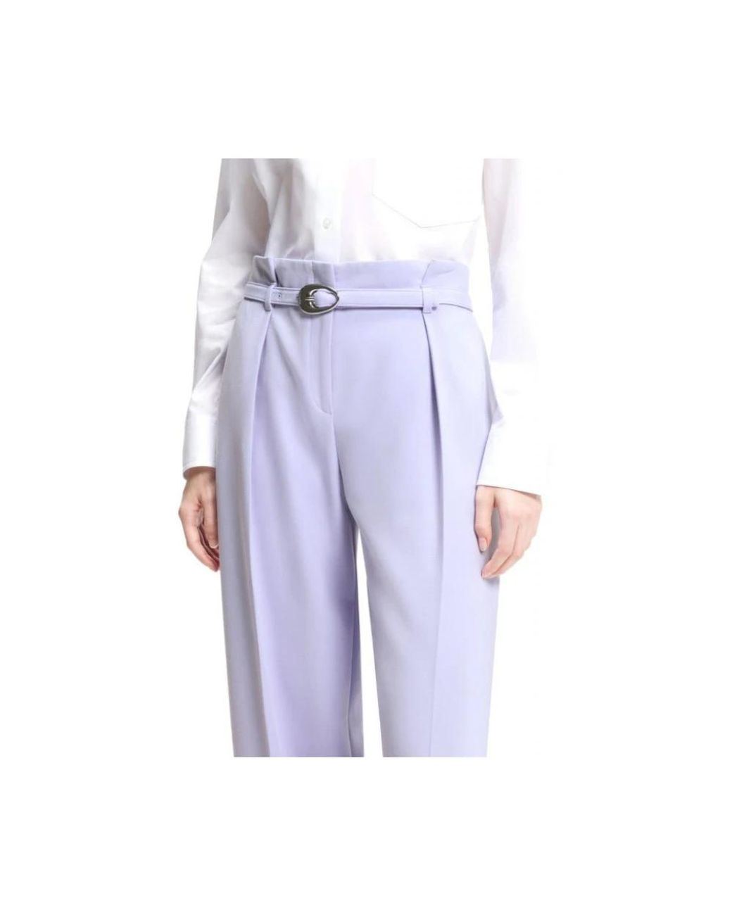 HUGO Purple Wide Trousers