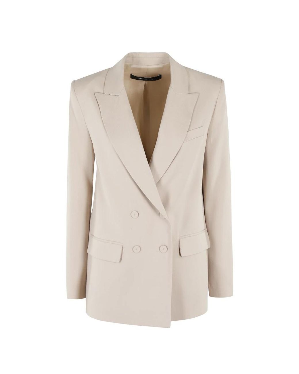 FEDERICA TOSI Natural Blazers