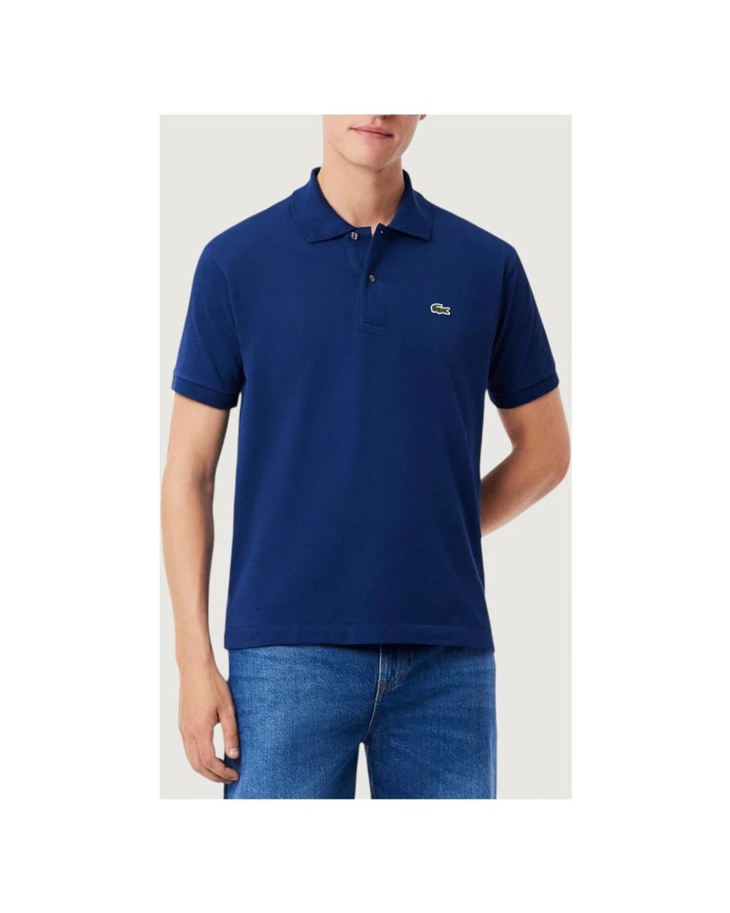 Lacoste Polo L.12.12 Original in Blue für Herren