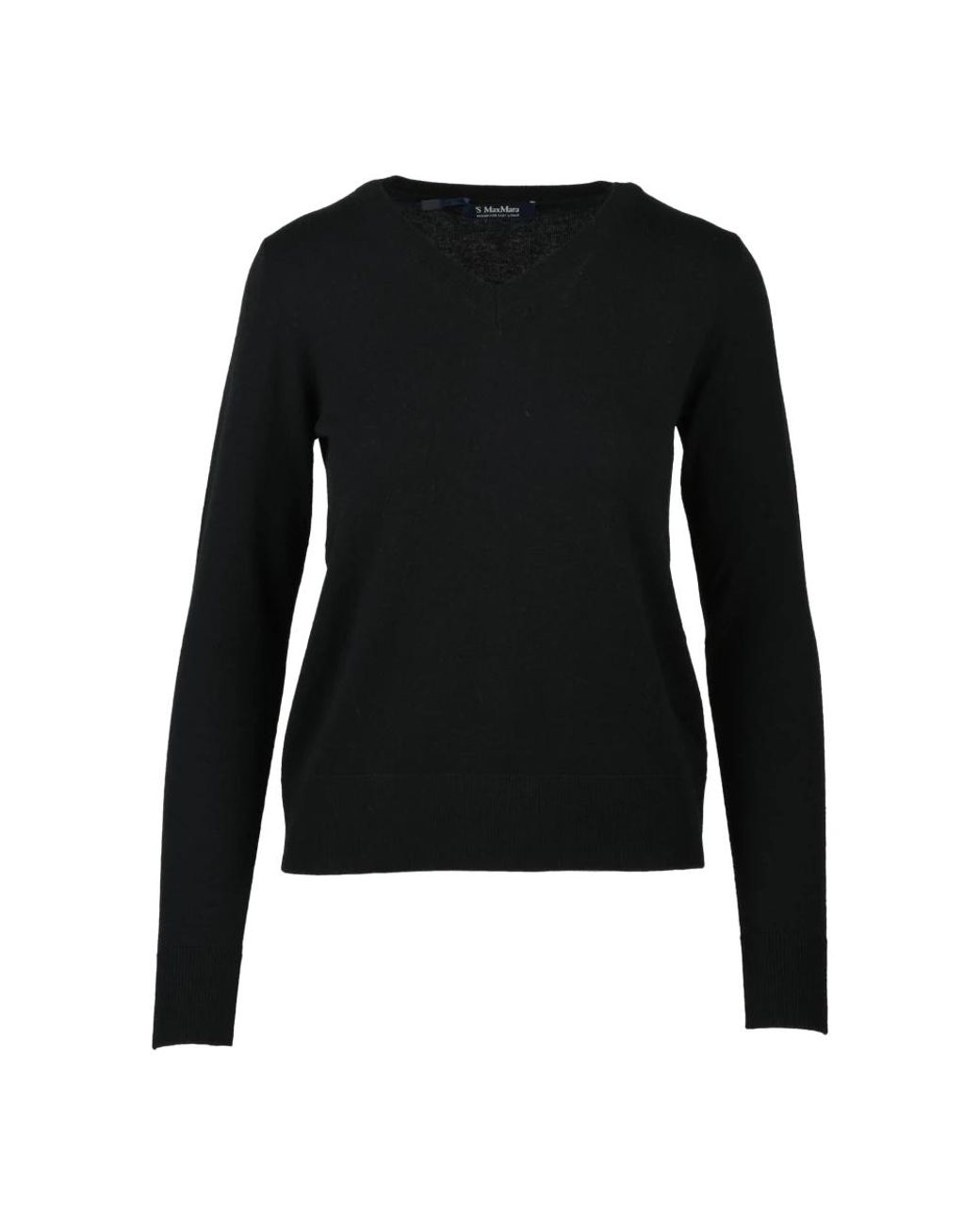 Max Mara Black Round-Neck Knitwear