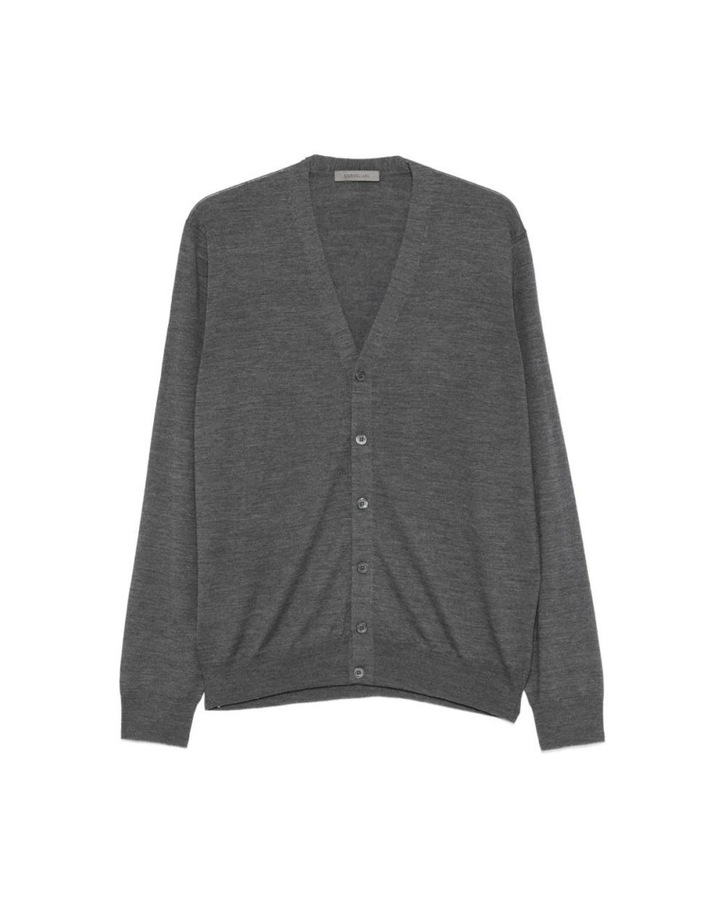 Cardigans Corneliani de hombre de color Gray