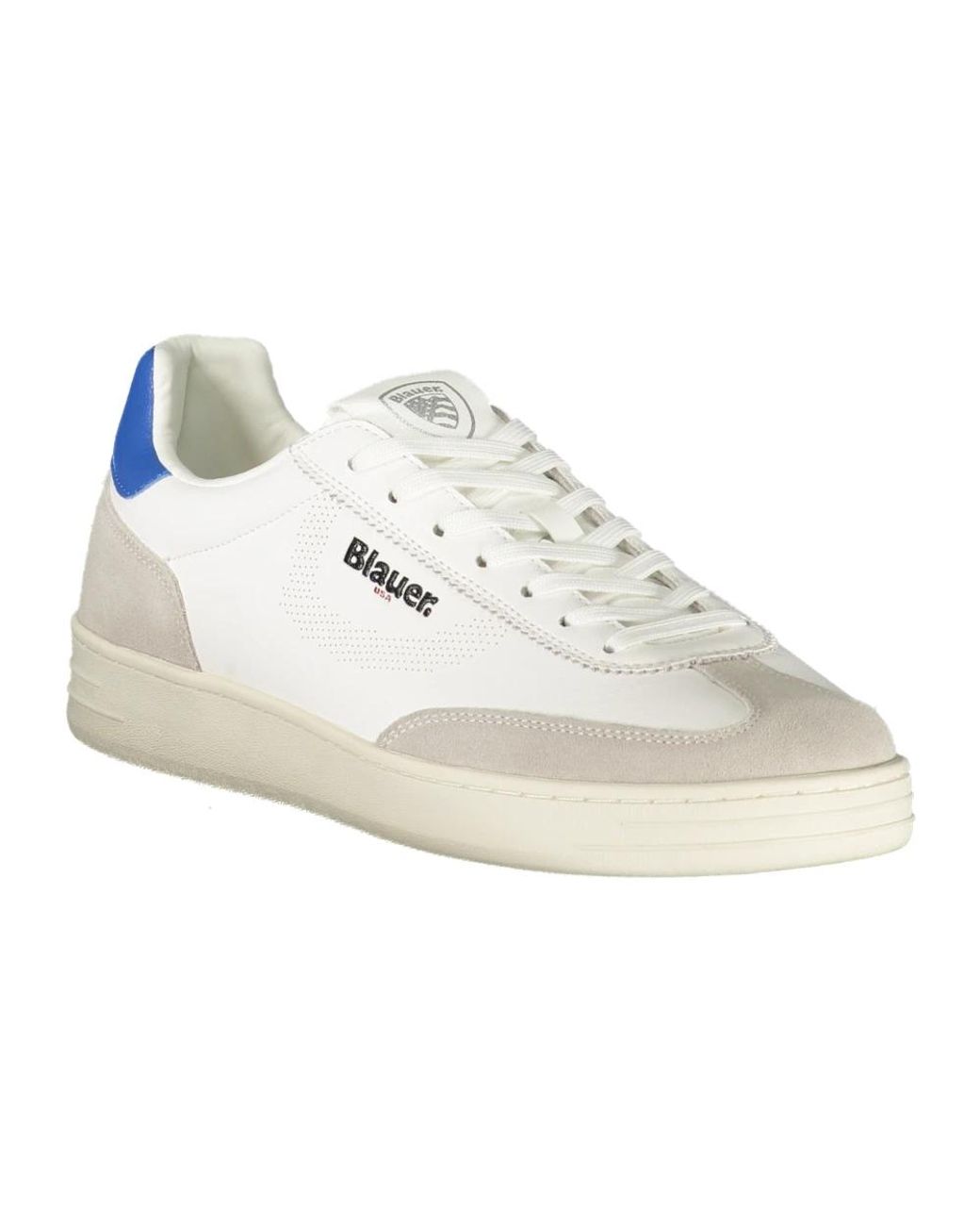 Blauer White Sneakers for men