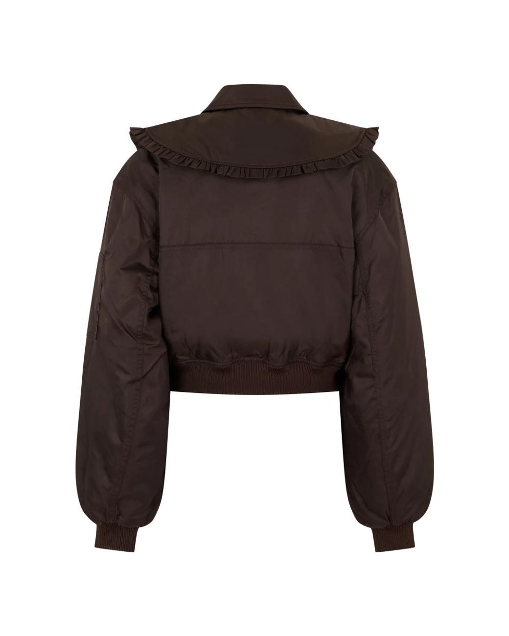 Bomber Jackets Ganni de color Brown