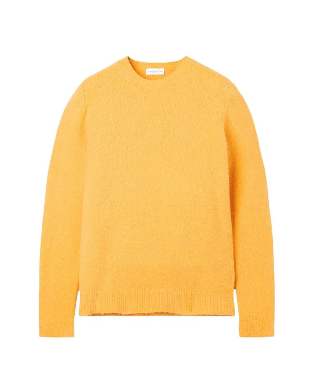 Roberto Collina Yellow Round-Neck Knitwear for men