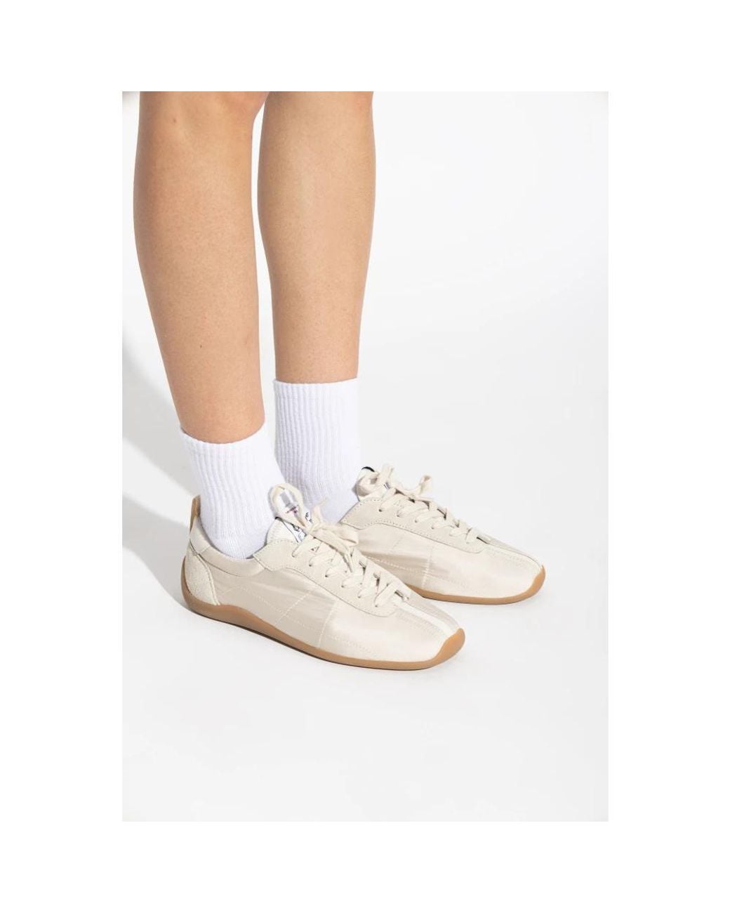 KENZO White 'Striker Low' Sports Shoes