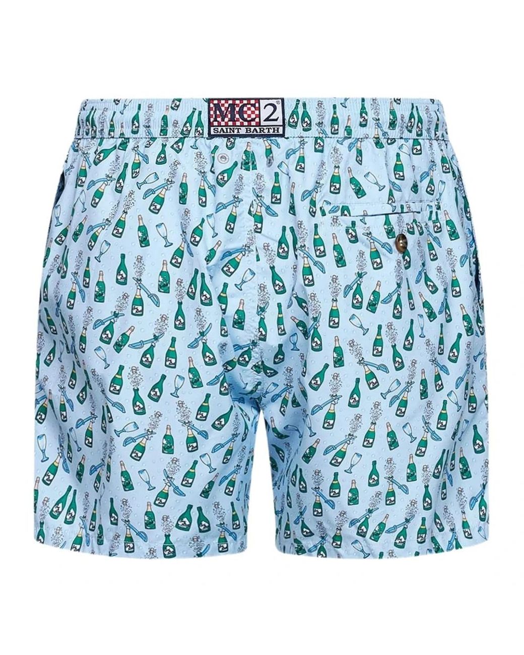 Mc2 Saint Barth Blue Beachwear for men