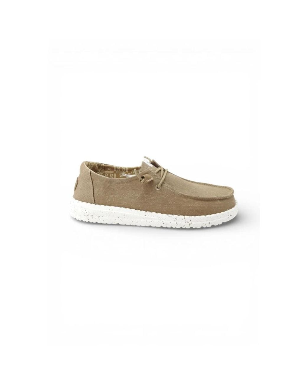 HeyDude Natural Laced Shoes