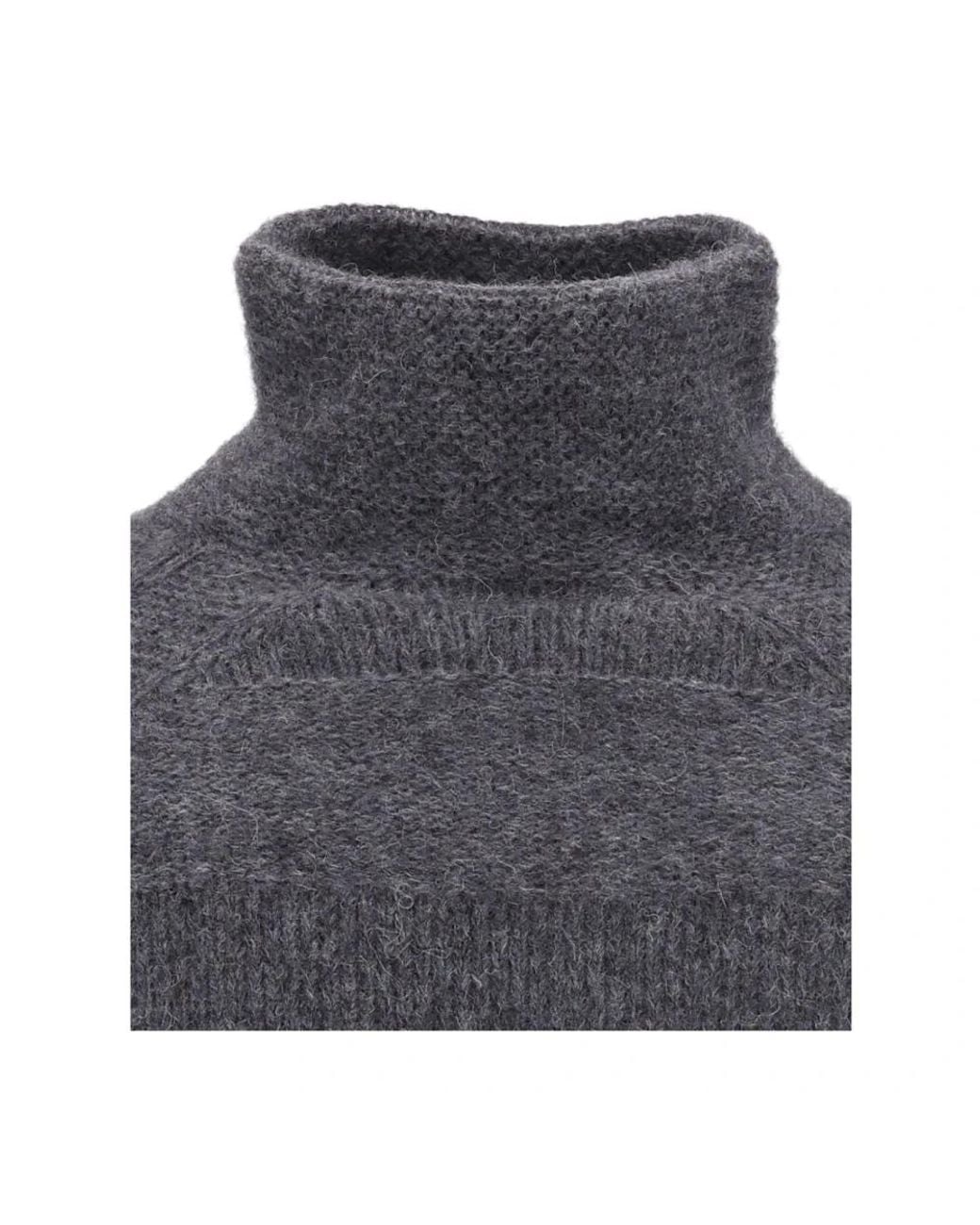 Emporio Armani Gray Turtlenecks