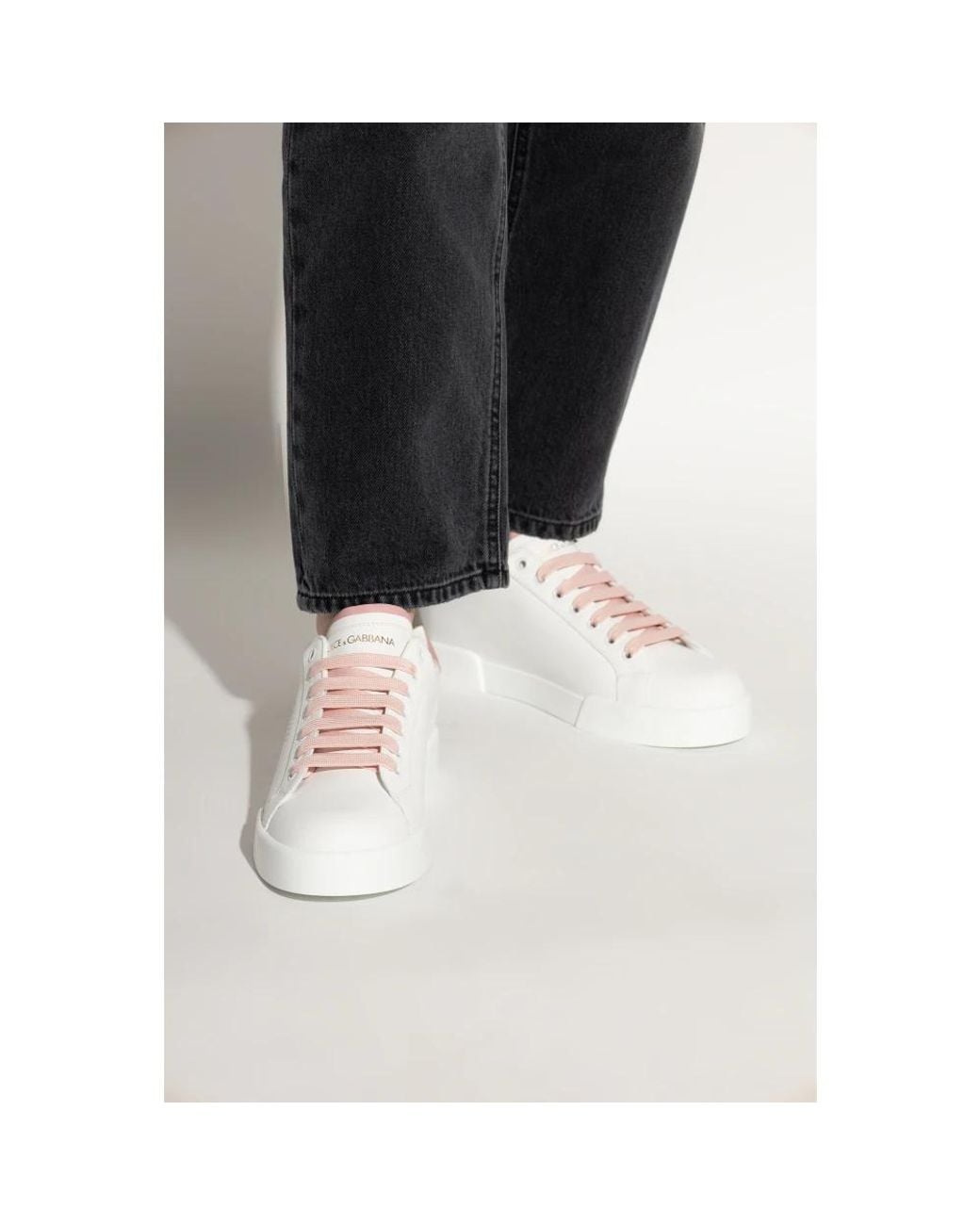 Dolce & Gabbana White Sneakers