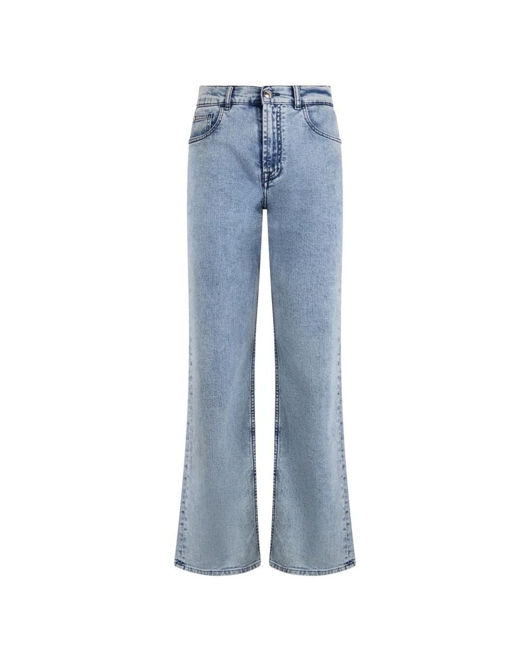 Moorer Blue Flare Jeans