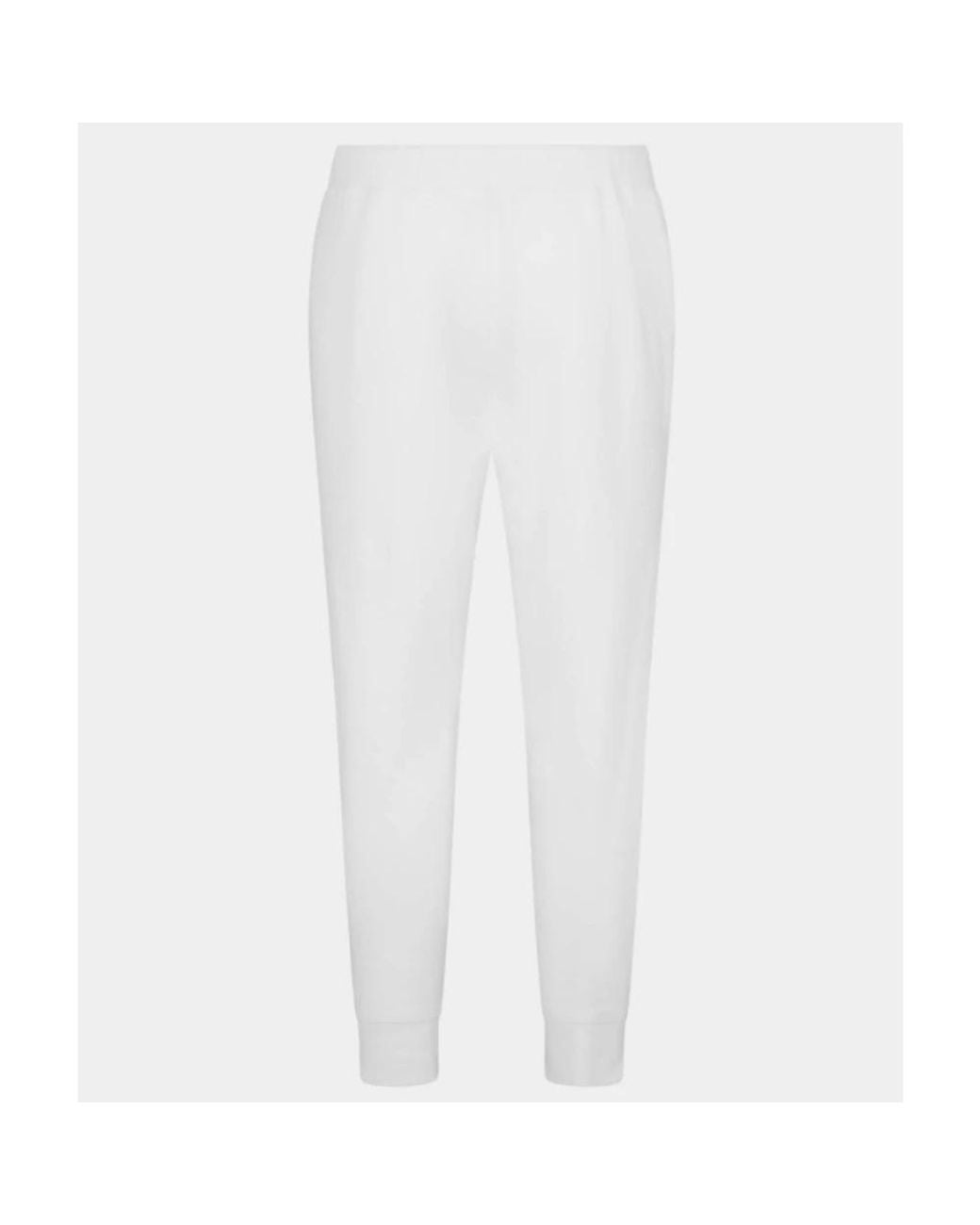 DSquared² White Sweatpants for men