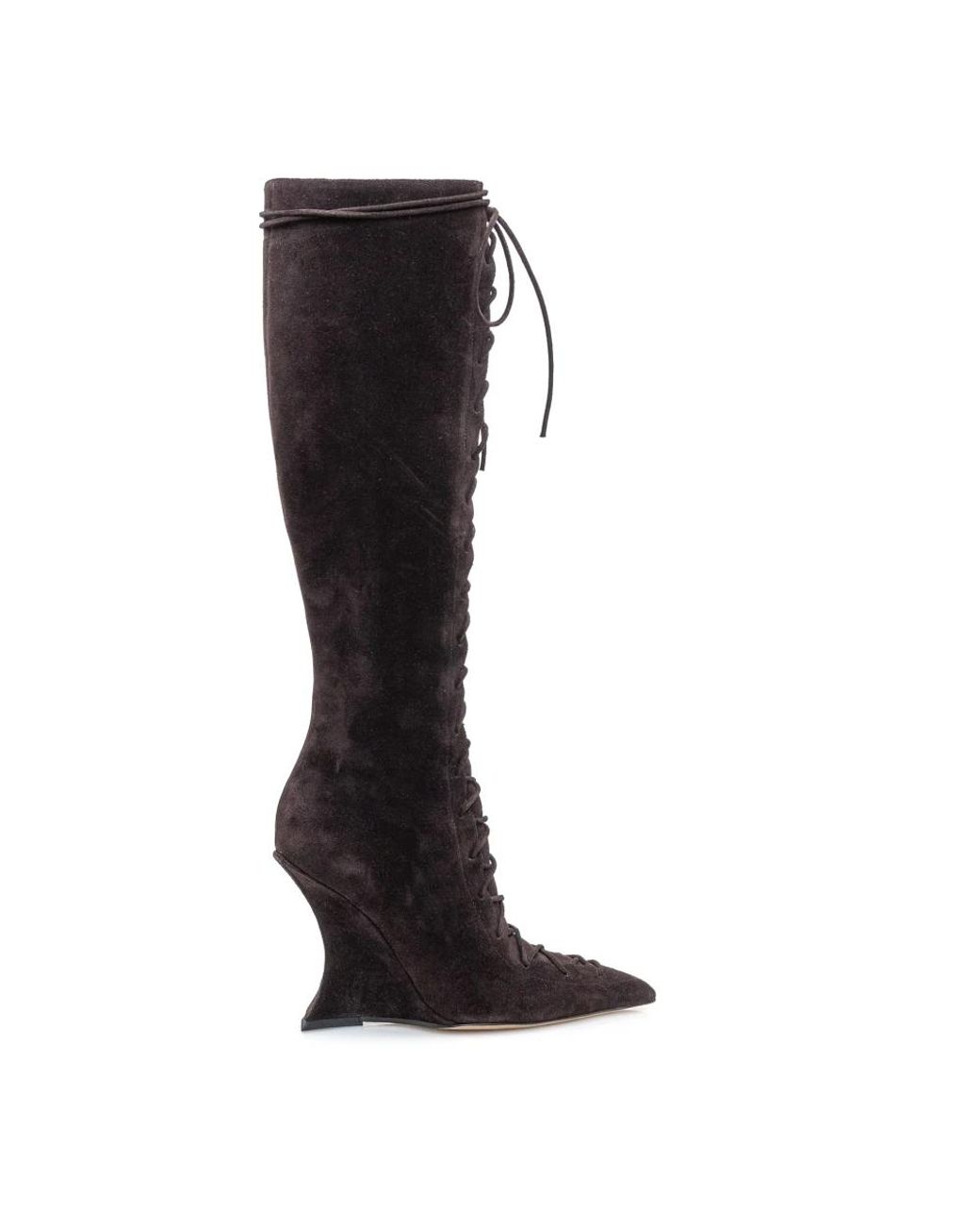 Paris Texas Black Wedges