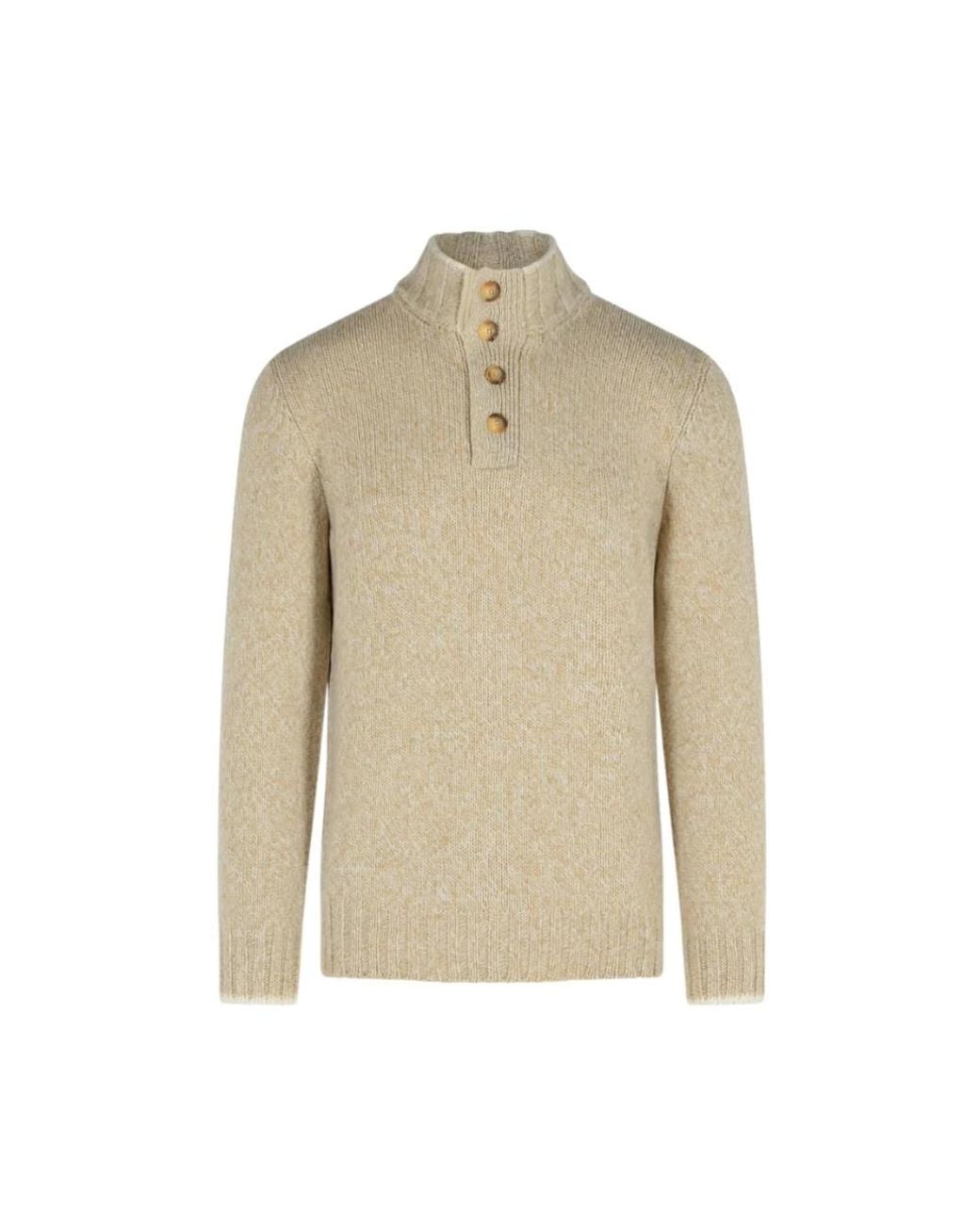 Gran Sasso Natural Turtlenecks for men