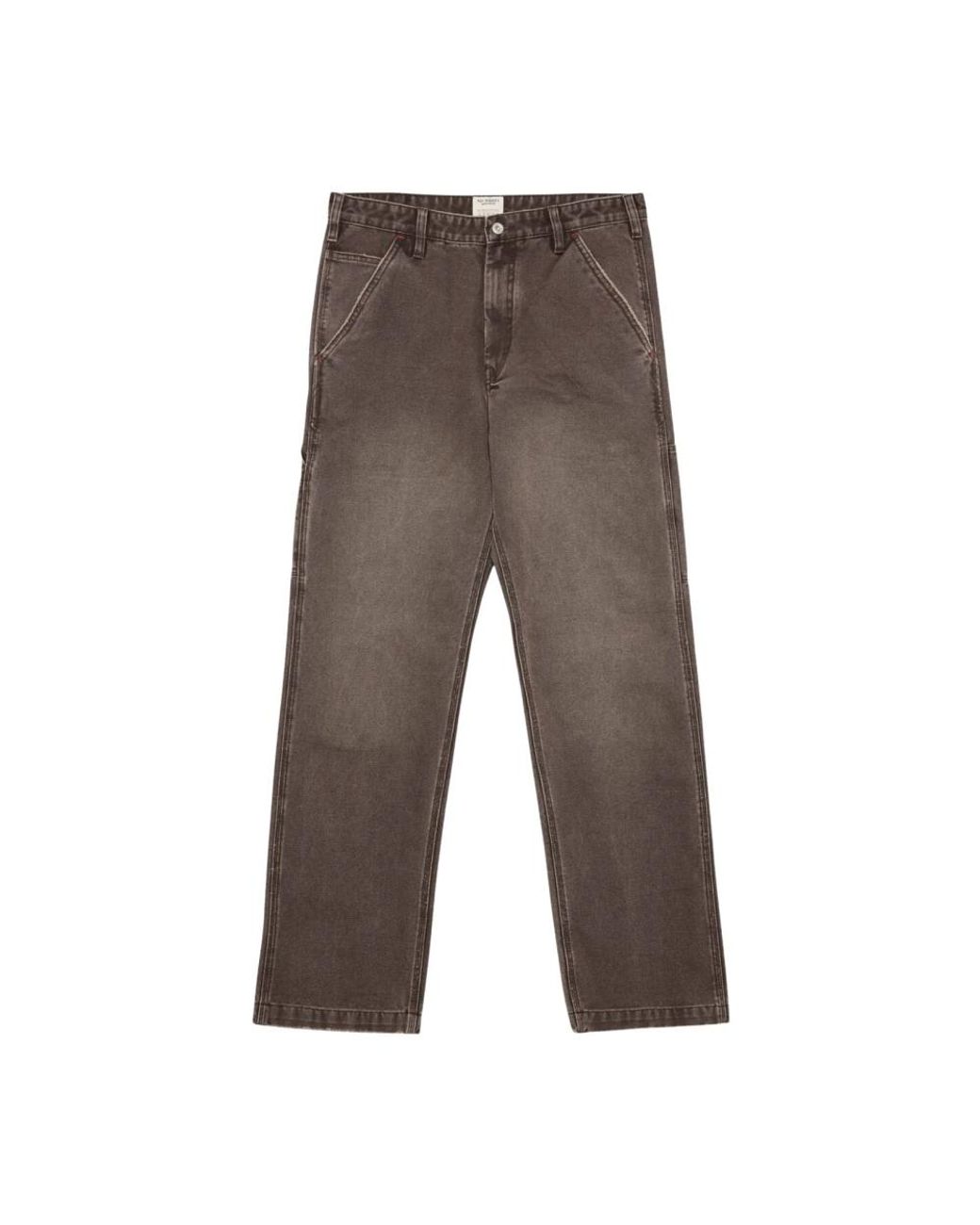 Roy Rogers Brown Straight Trousers for men
