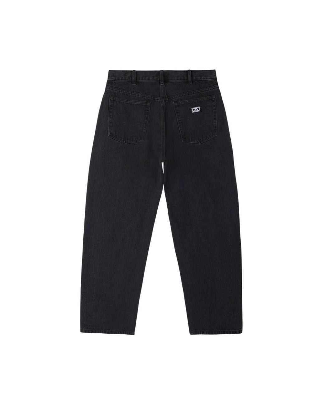 Obey Blue Loose Fit Jeans for men
