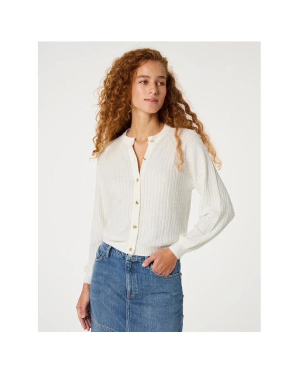 FABIENNE CHAPOT White Cardigans