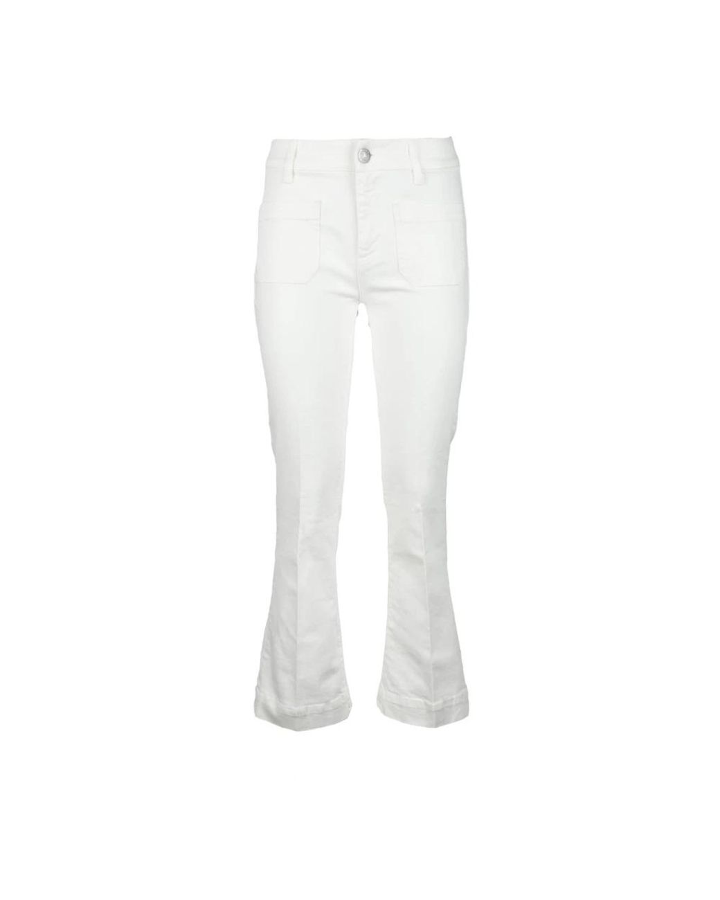 Seafarer White Bootcut Jeans