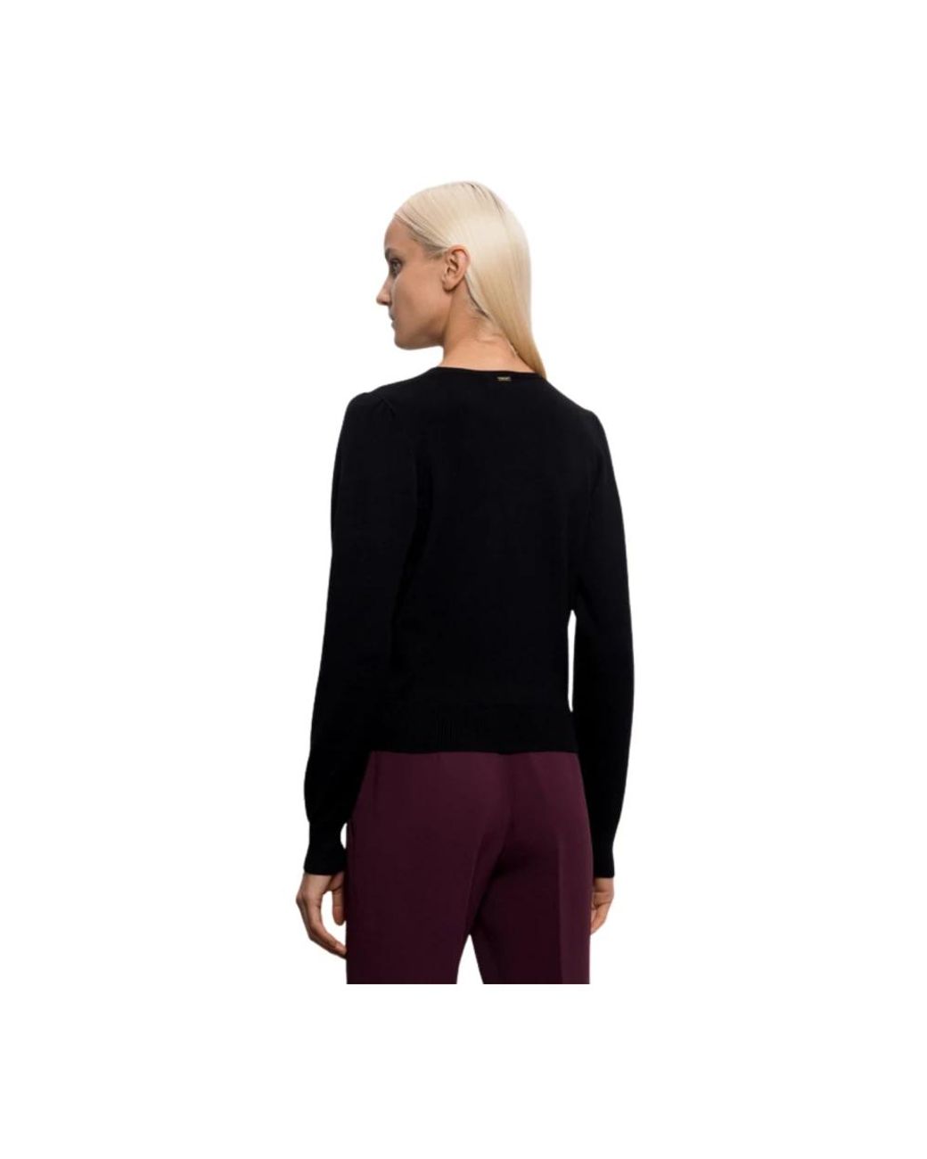 Twinset Black V-Neck Knitwear