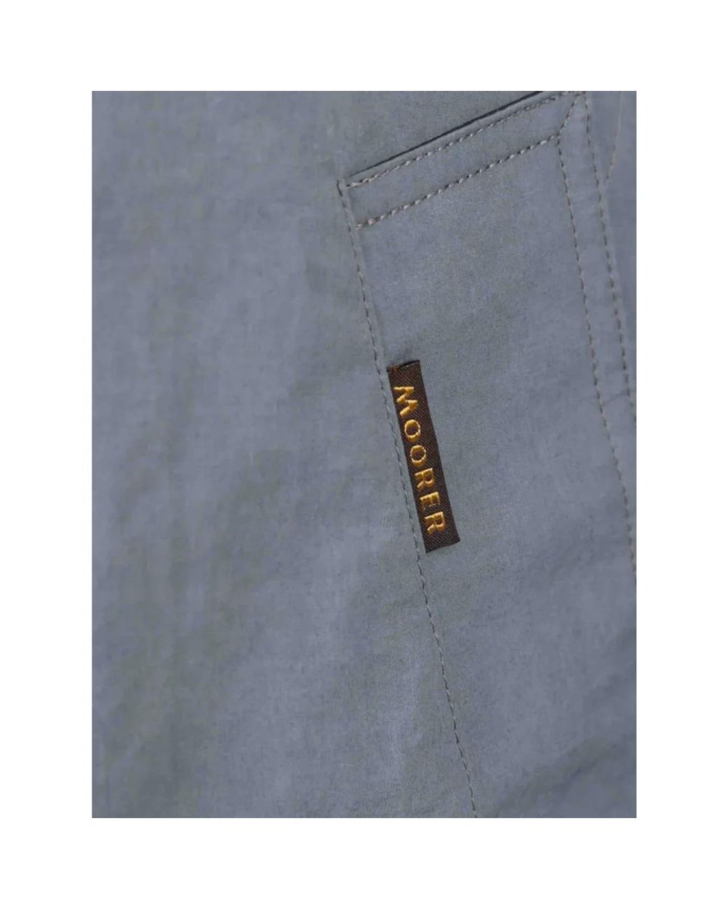 Moorer Blue Double-Breasted Coats for men