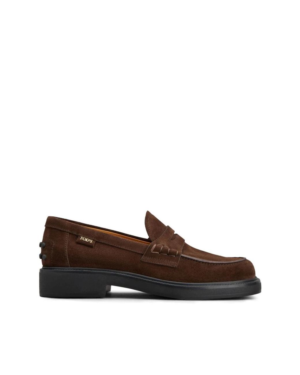 Tod's Schoenen ,Bruin ,Bruine Loafer Schoenen Voor Vrouwen in het Brown