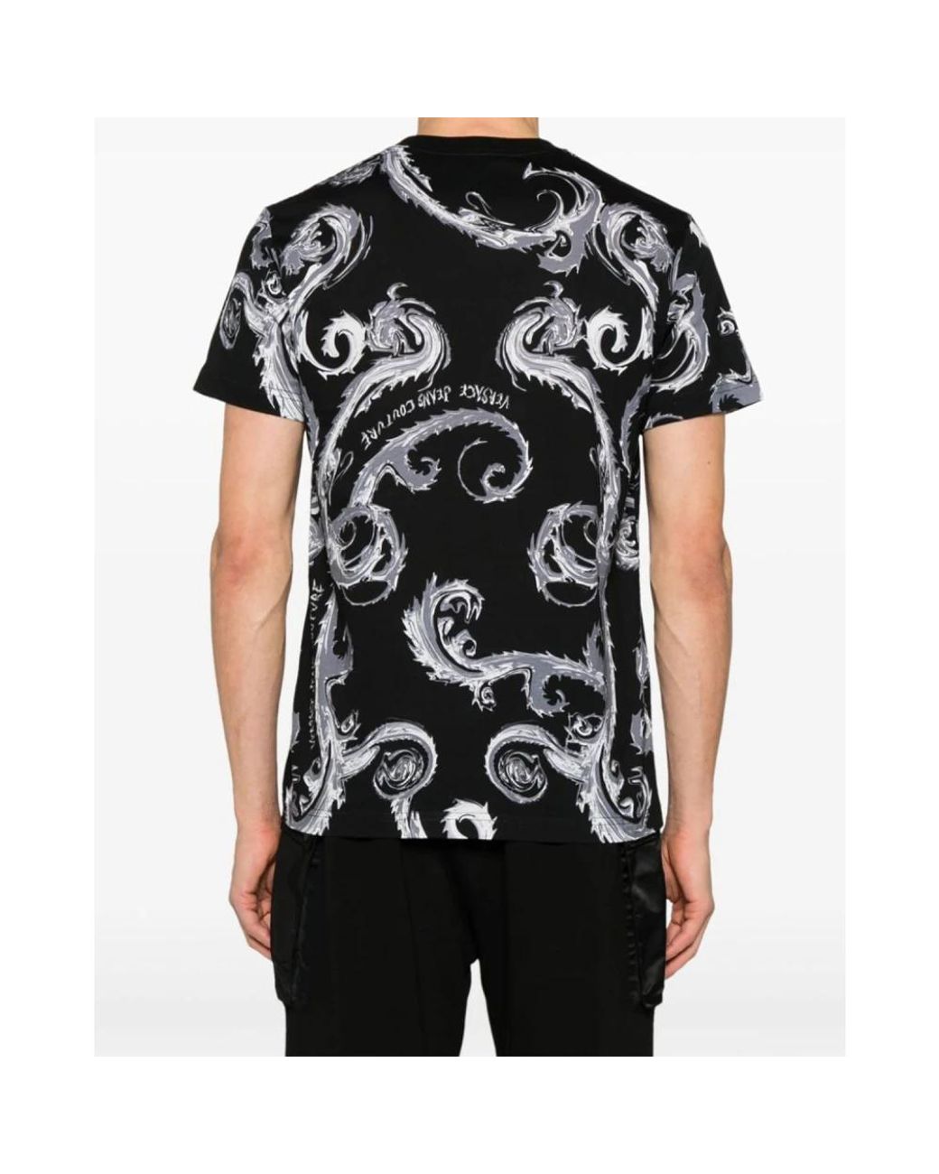 Versace Jeans Couture Black T-Shirts for men