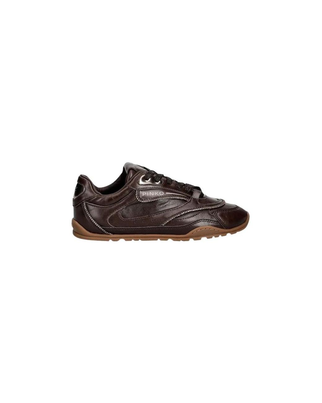 Pinko Brown Sneakers
