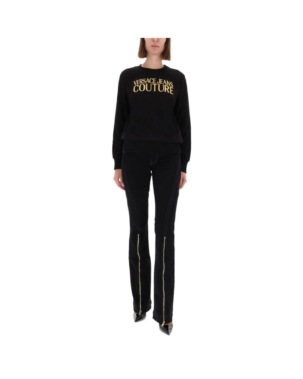 Versace Jeans Couture Black Bootcut Jeans