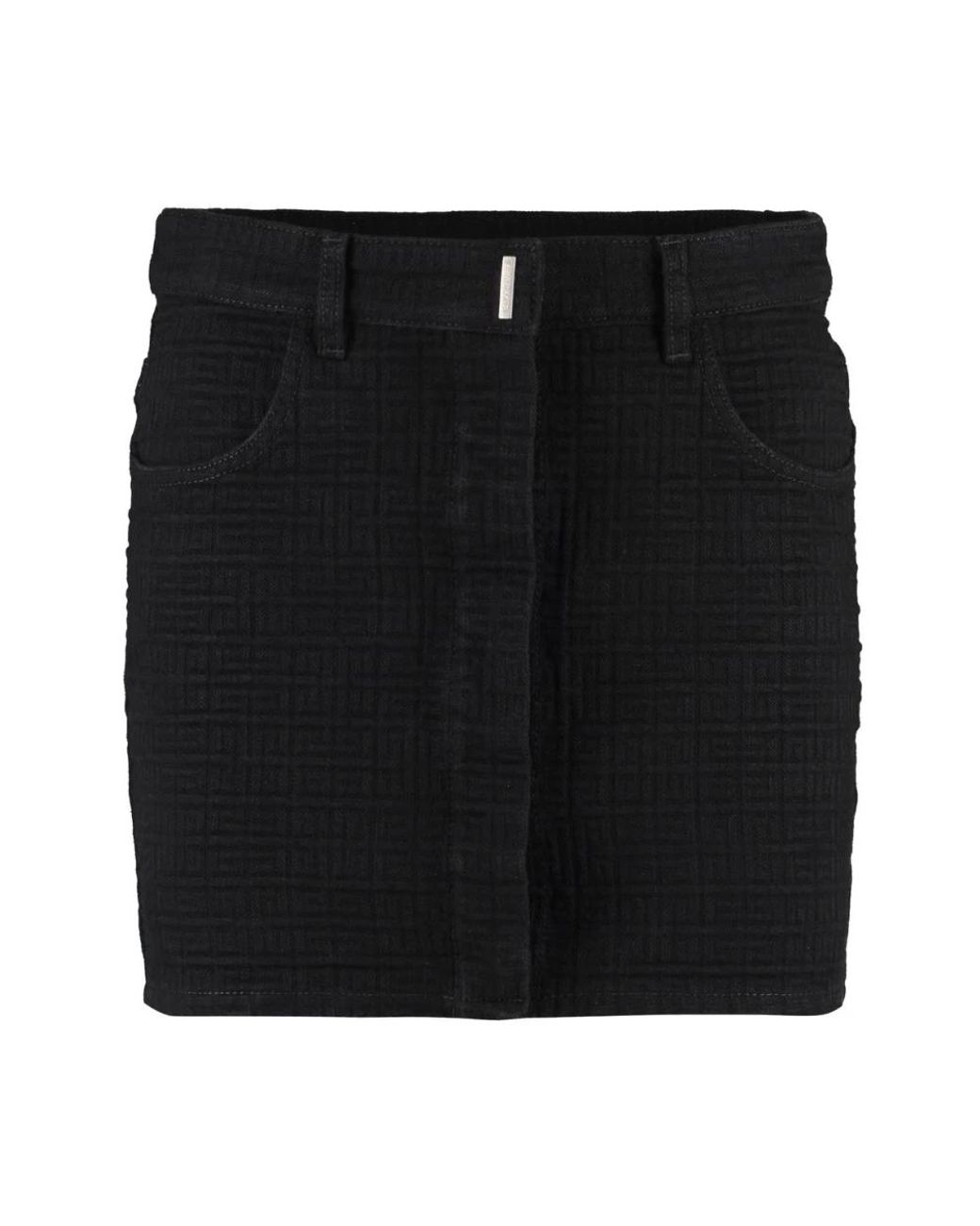 Givenchy Black Short Skirts
