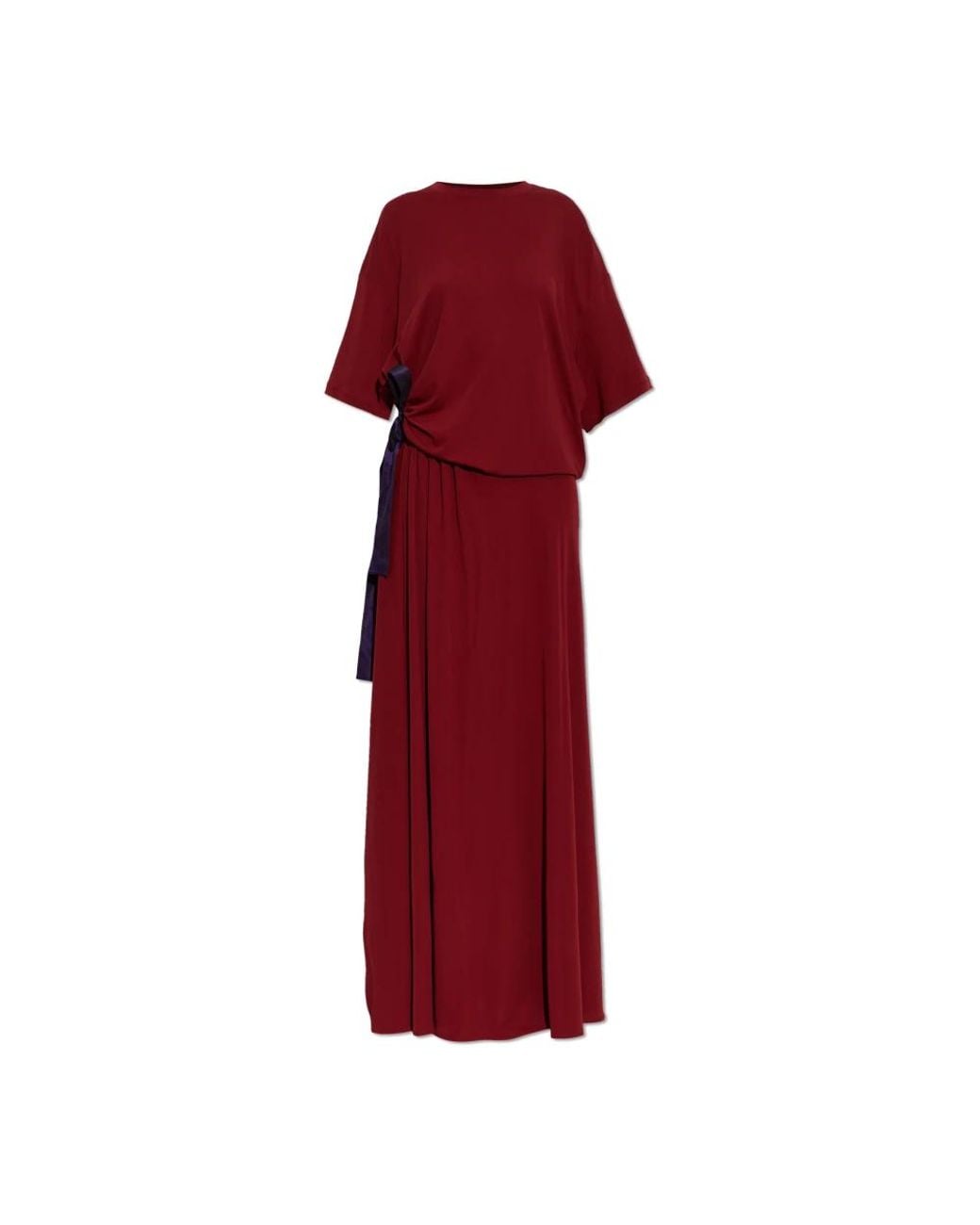 Balenciaga Red Maxi Dresses
