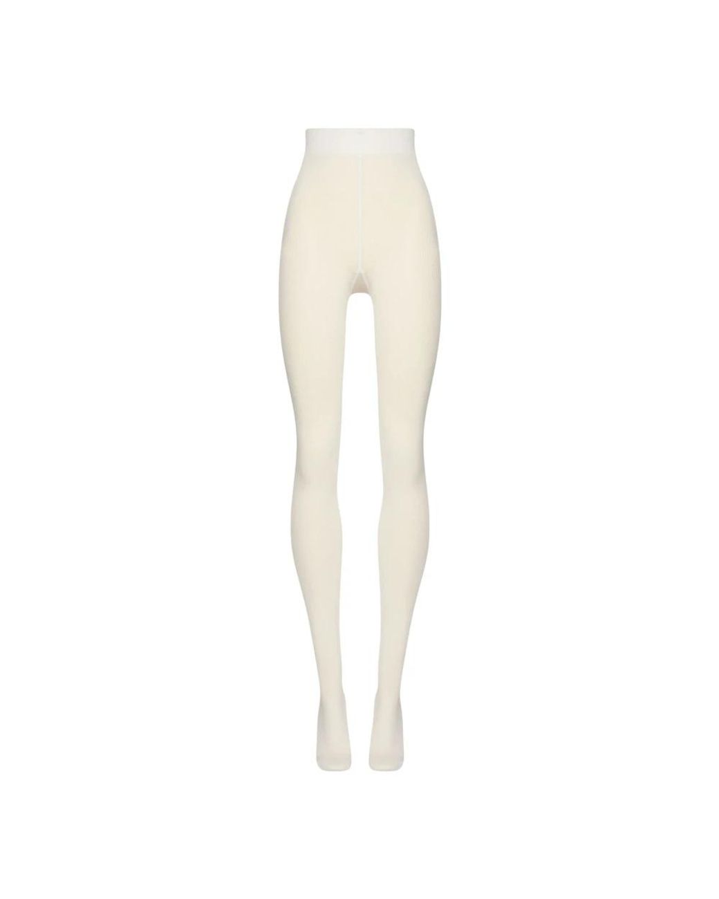 Wolford Natural Cotton Rib Tights