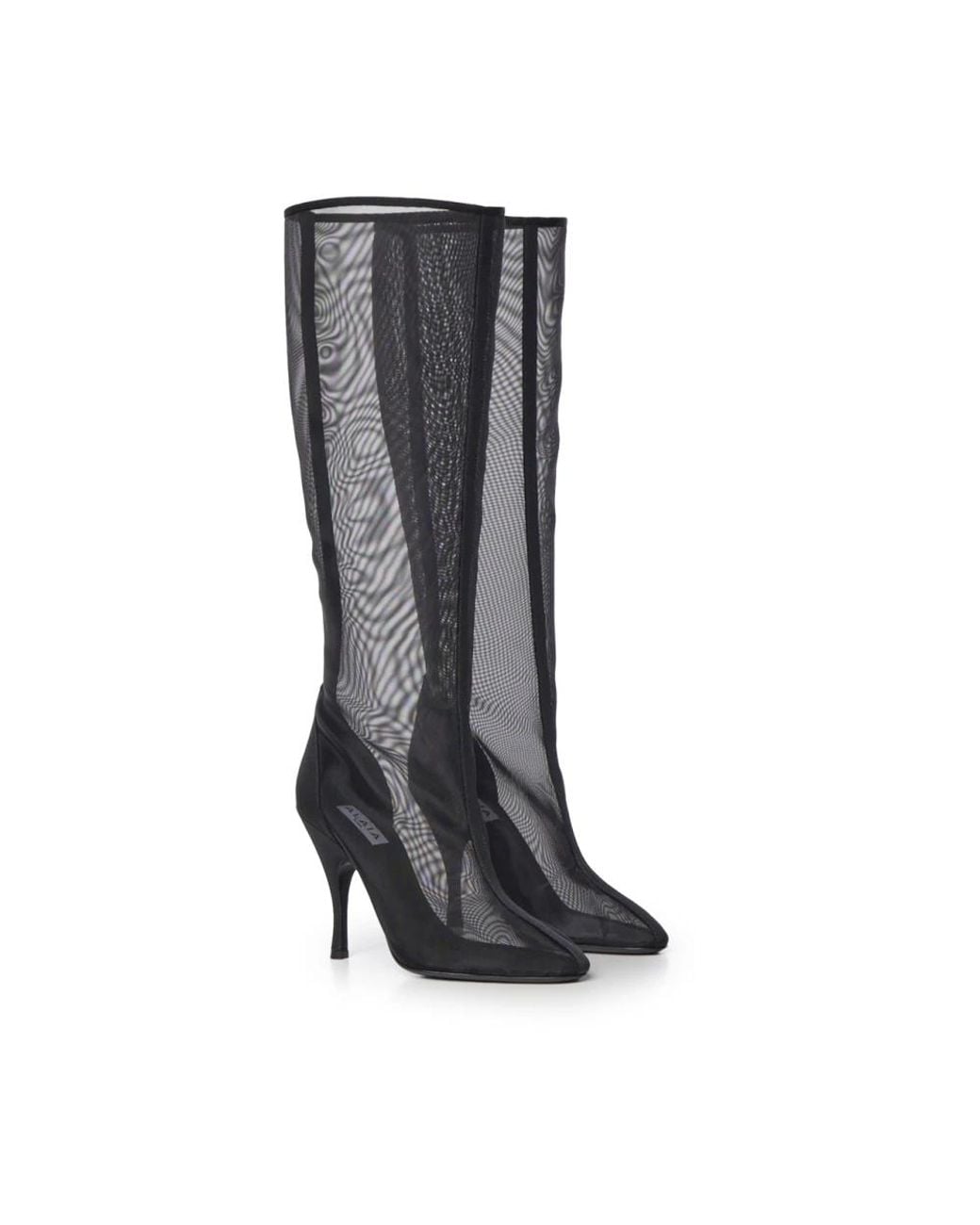 Alaïa Black High Boots